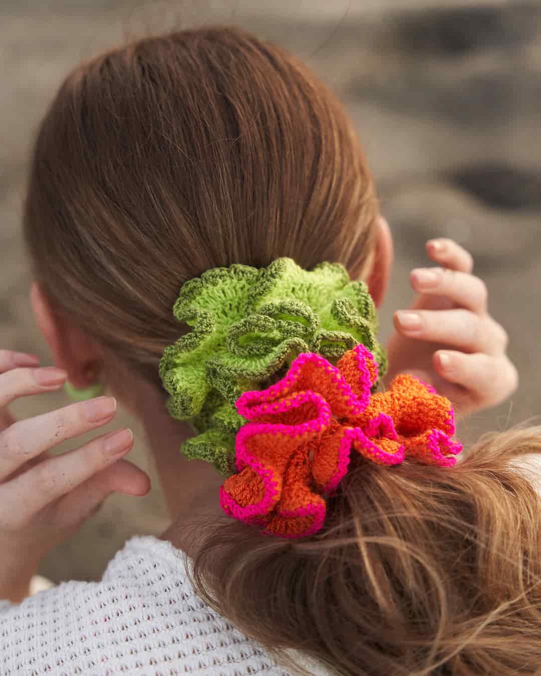 Handmade Scrunchies - - miniatura 4