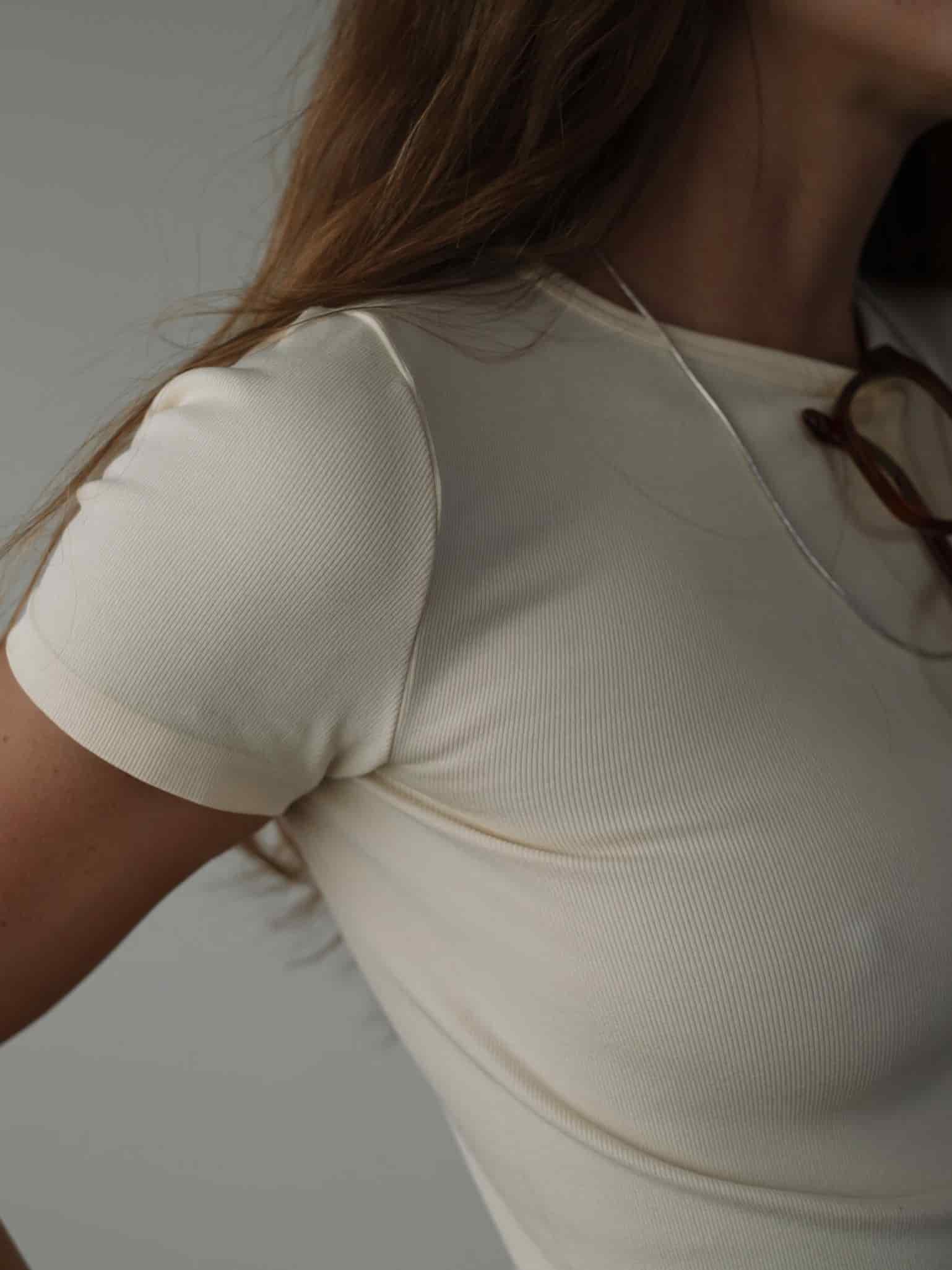 SEAMLESS SIMPLY TEE PACK X2 - SOFT WHITE & CELESTIAL YELLOW - miniatura 7