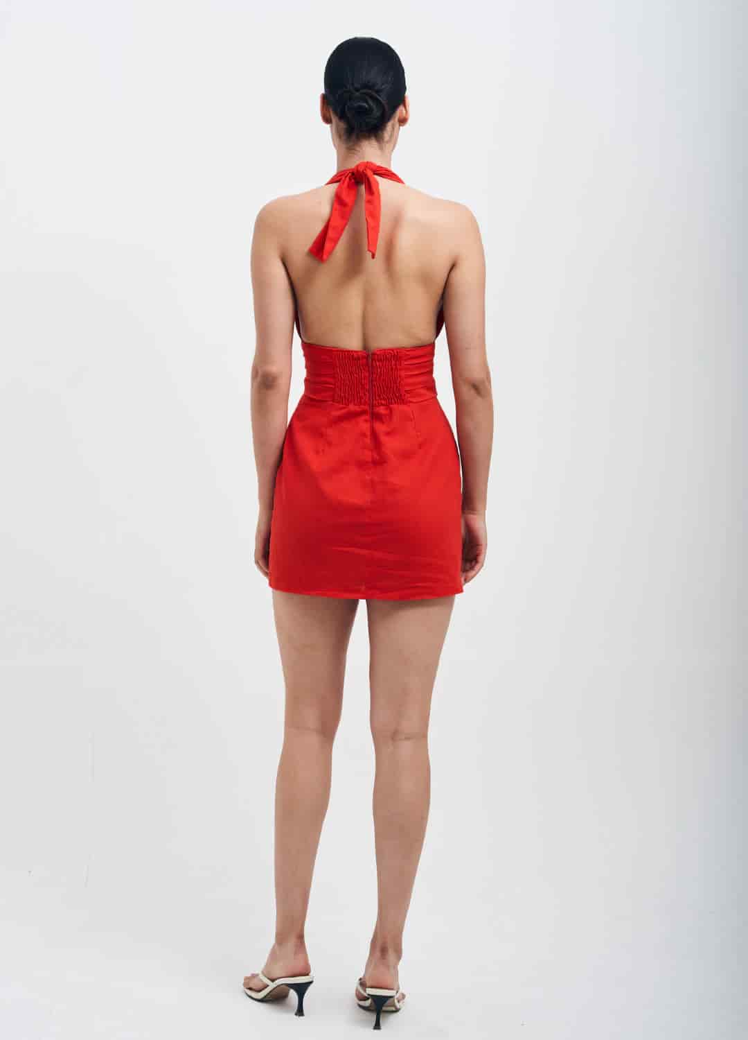 Vestido Lola Rojo Muestra - miniatura 13