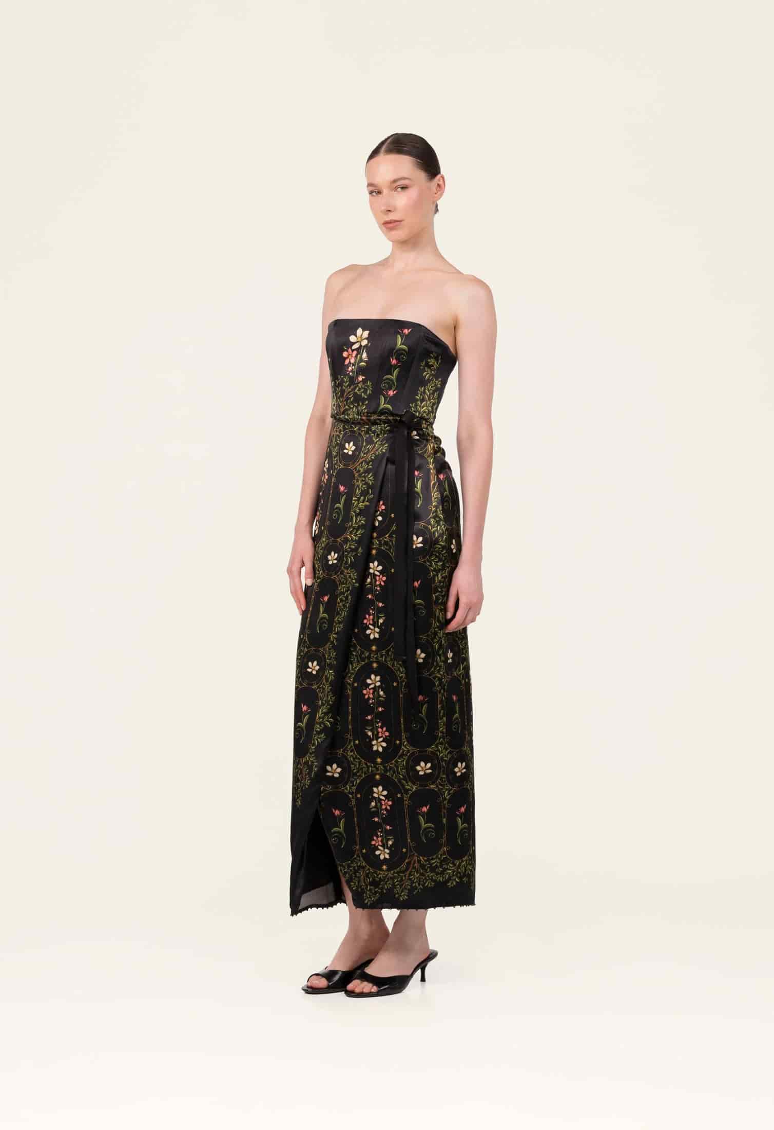 Cinéfila Noche Maxi Dress - miniatura 6