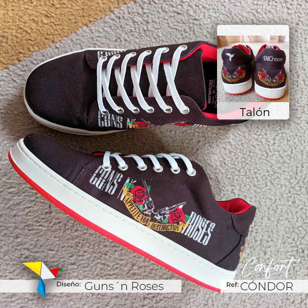 Guns´n Roses – Tenis CÓNDOR - miniatura 2