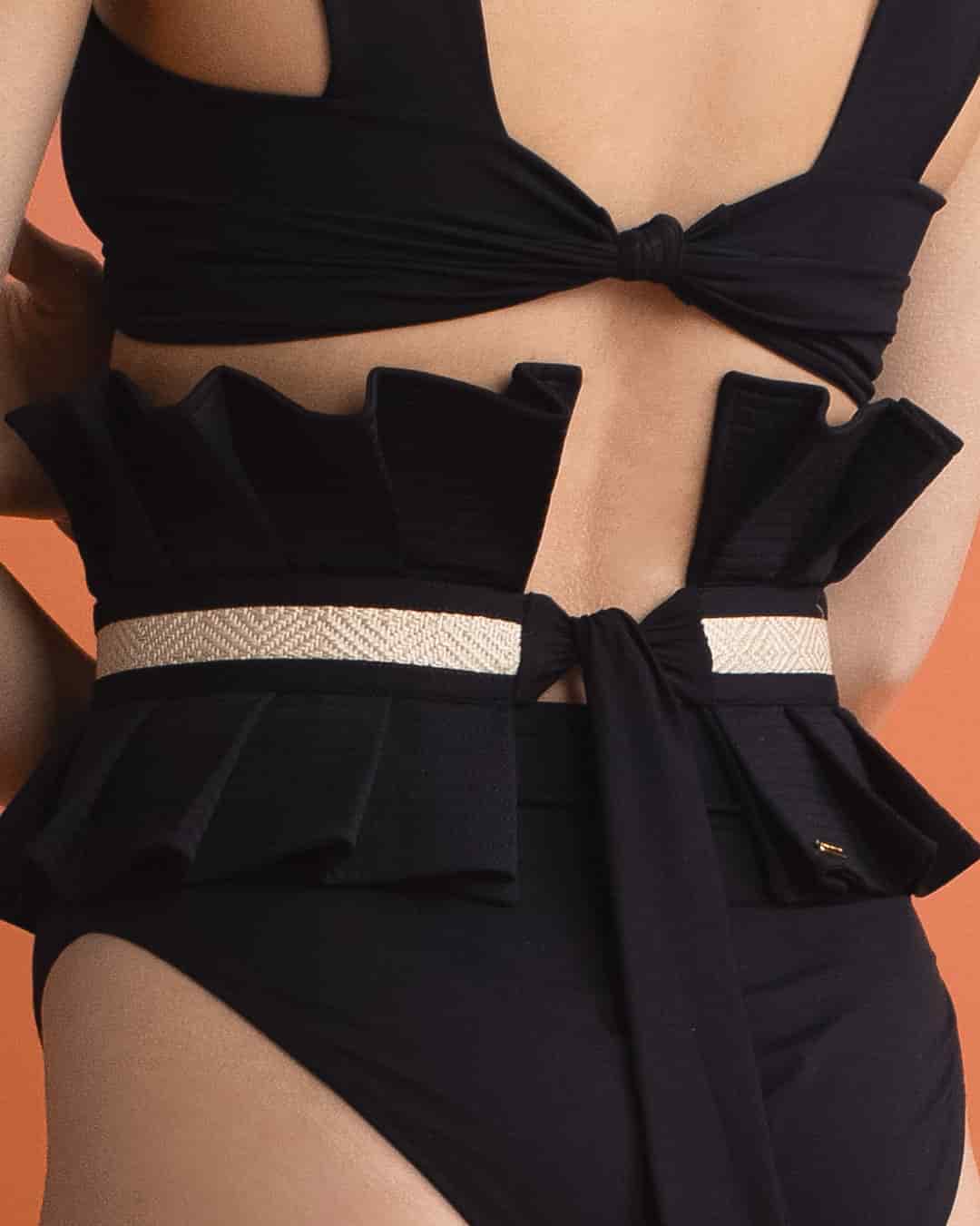BARBARA BELT / Negro - miniatura 4