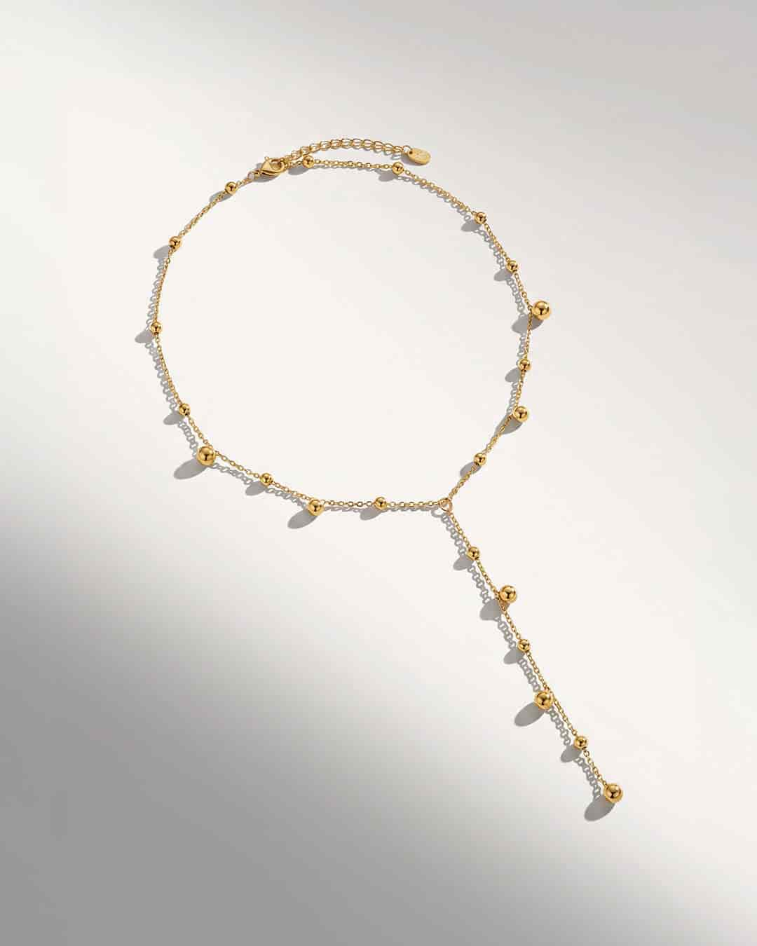 Collar Largo Esferas - miniatura 1