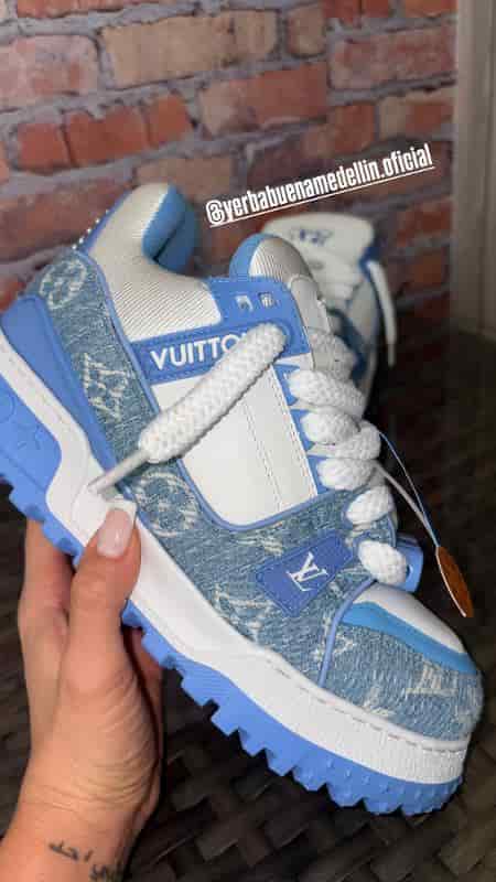 TENIS LOUIS VUITTON MAXI AZUL - miniatura 3
