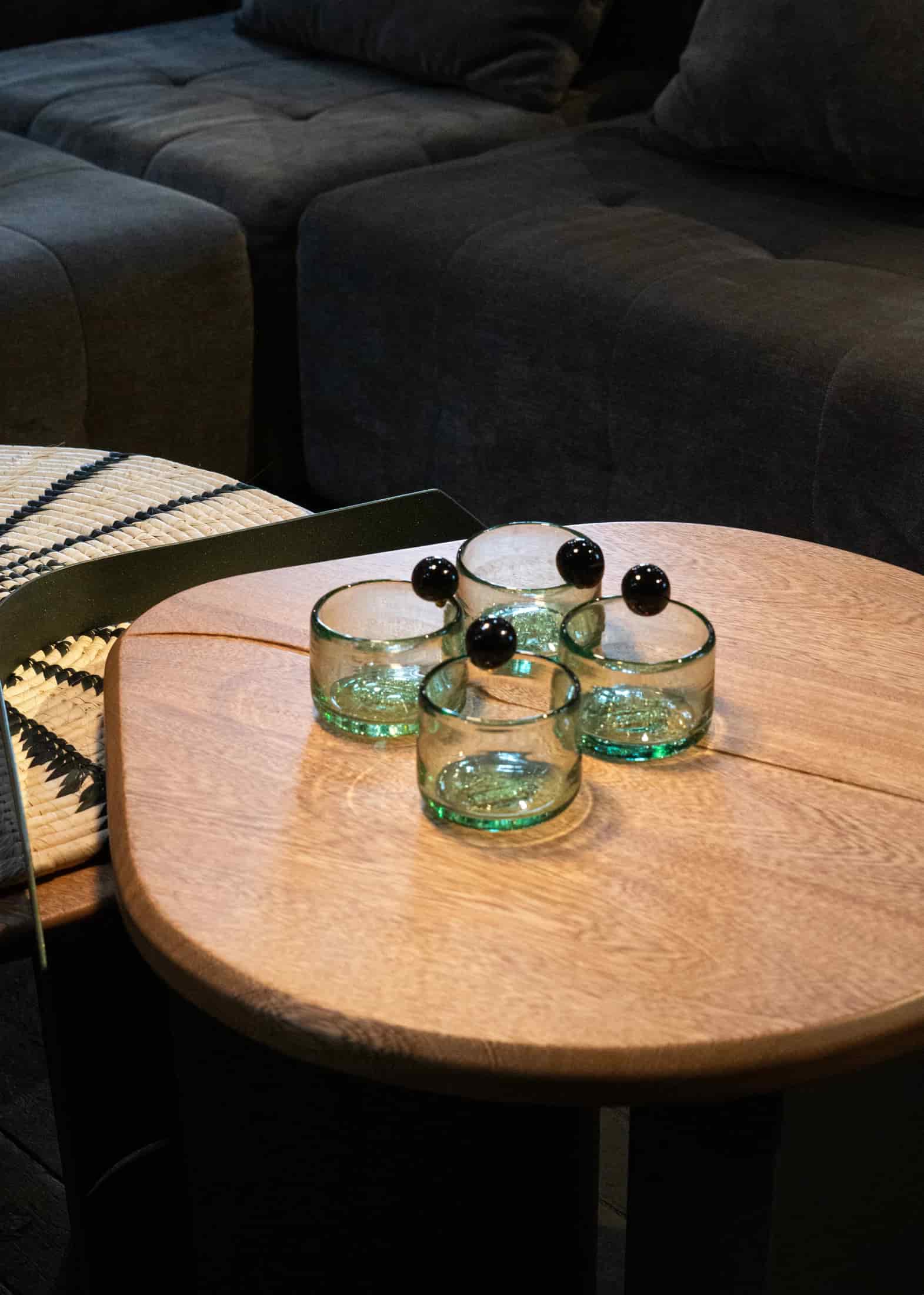 OLIVE GLASSES SET OF 4 - miniatura 2