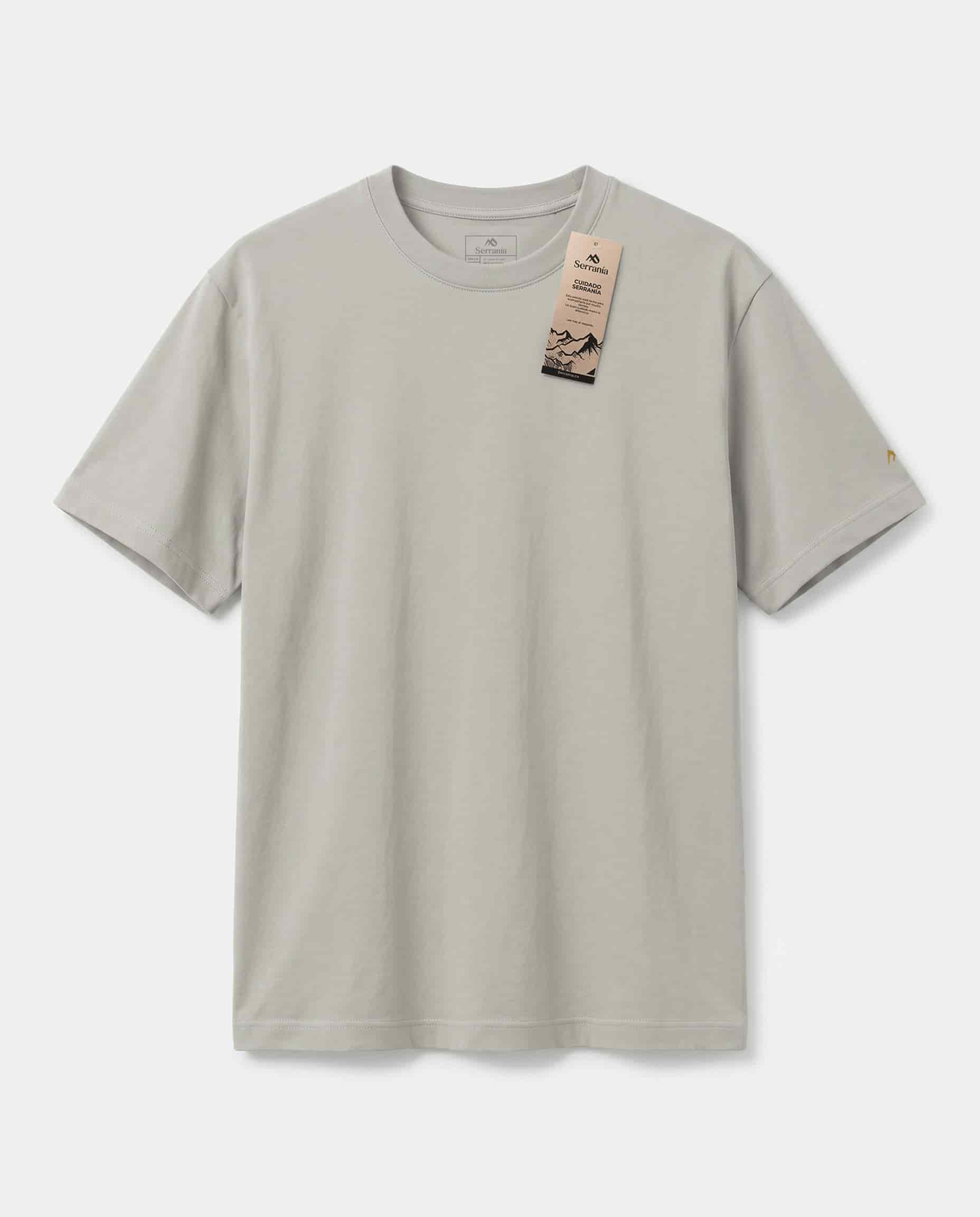 Camiseta Slim Fit Gris Neblina - miniatura 2