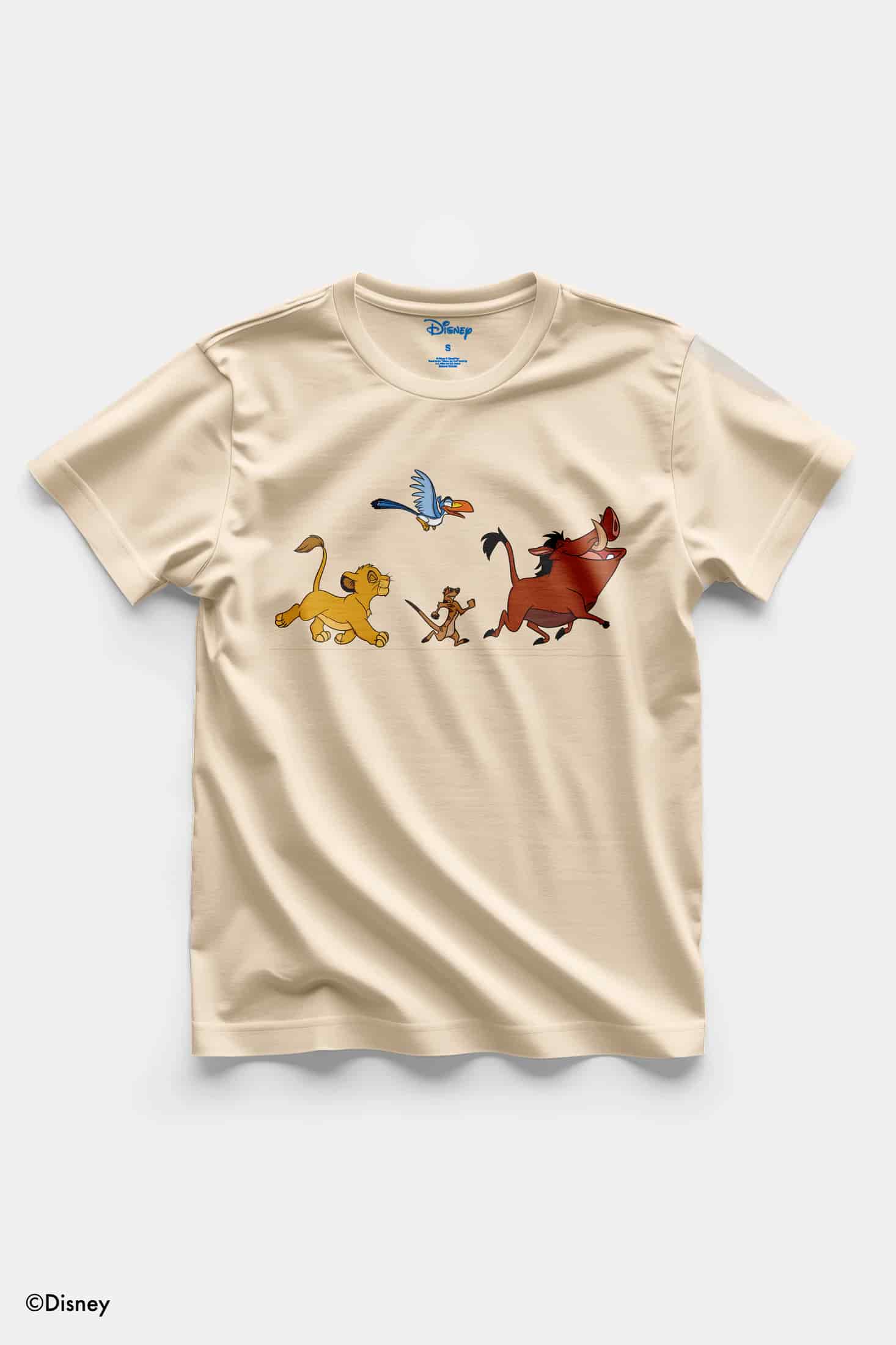 T-Shirt Beige El Rey Leon - miniatura 6