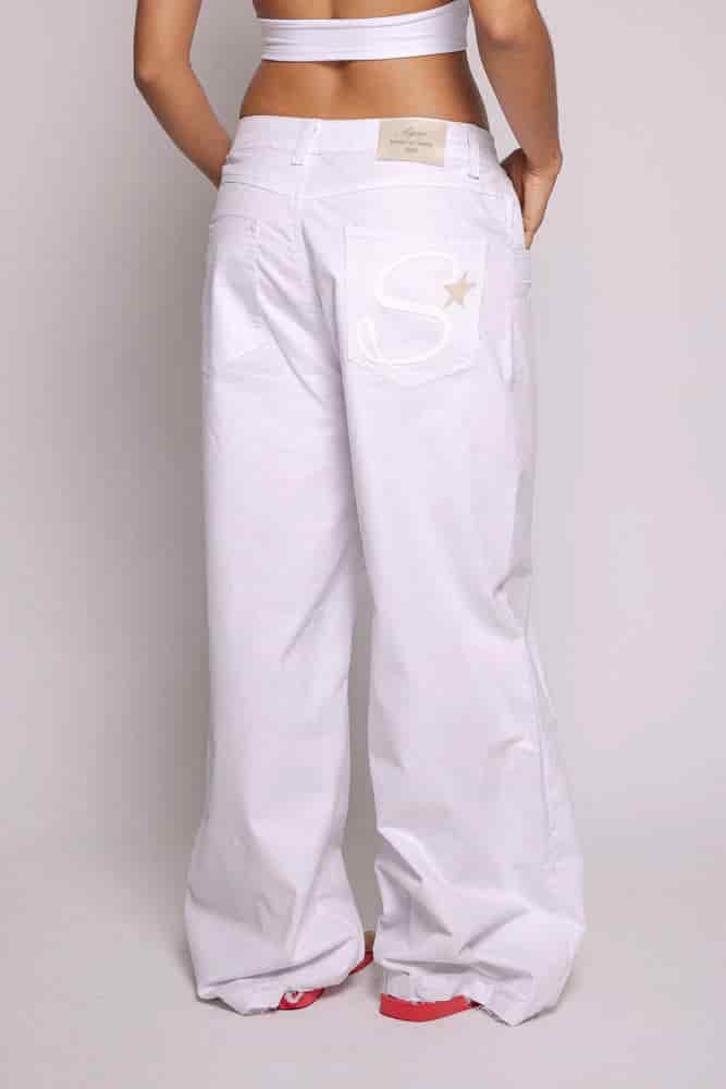 Baggy Motion Dama Blanco - miniatura 4