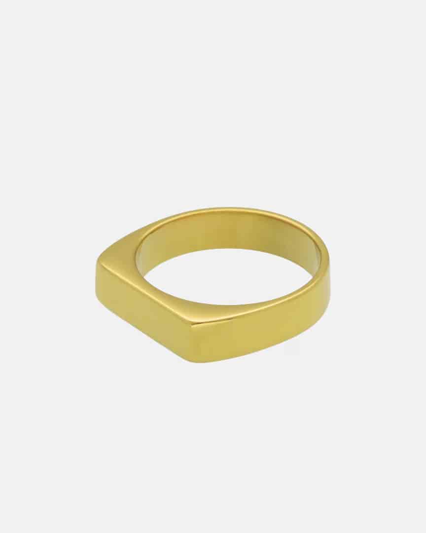 Anillo Slim Dorado - miniatura 4