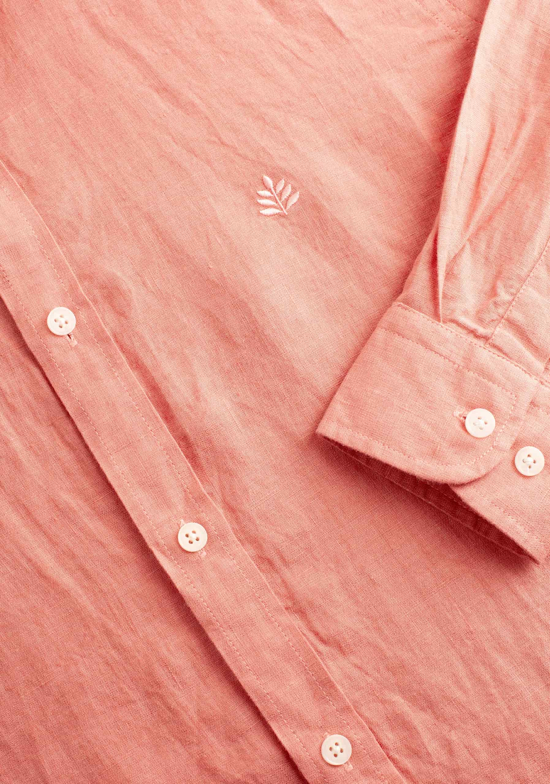 Camisa H CBD Lino Palo De Rosa L-Atn - miniatura 2