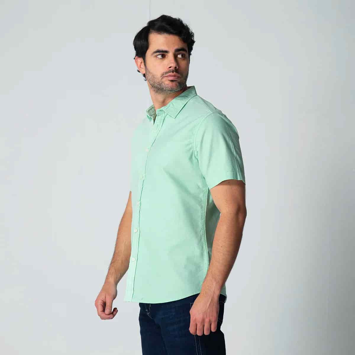 Camisa Slim Manga Corta Royal - miniatura 9