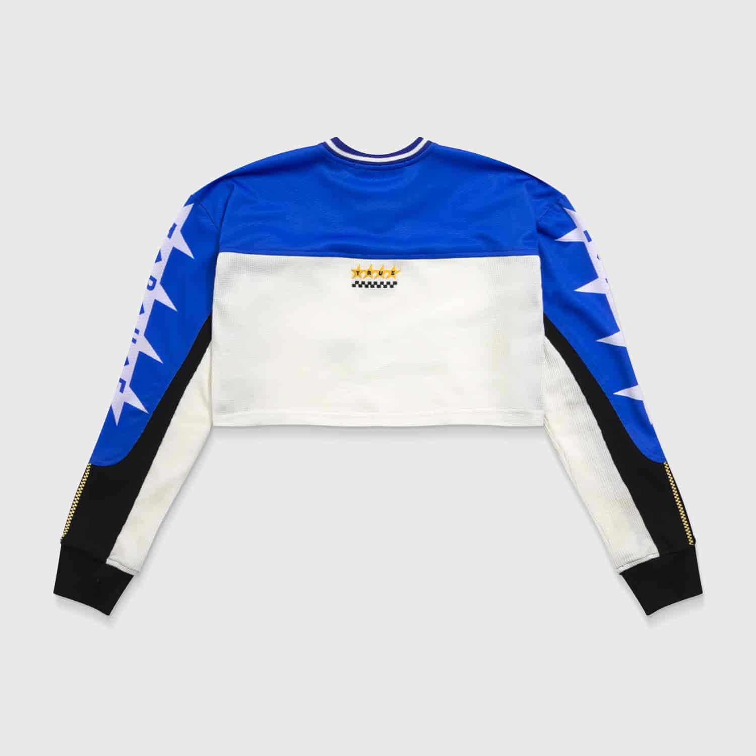 Racing Cropped LS Shirt - Blue - miniatura 6