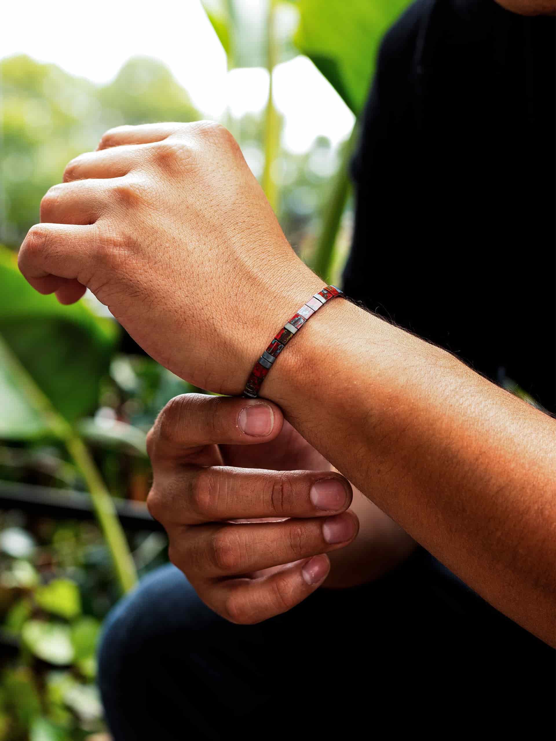 Brazalete Miyuki Tila Lava - miniatura 2