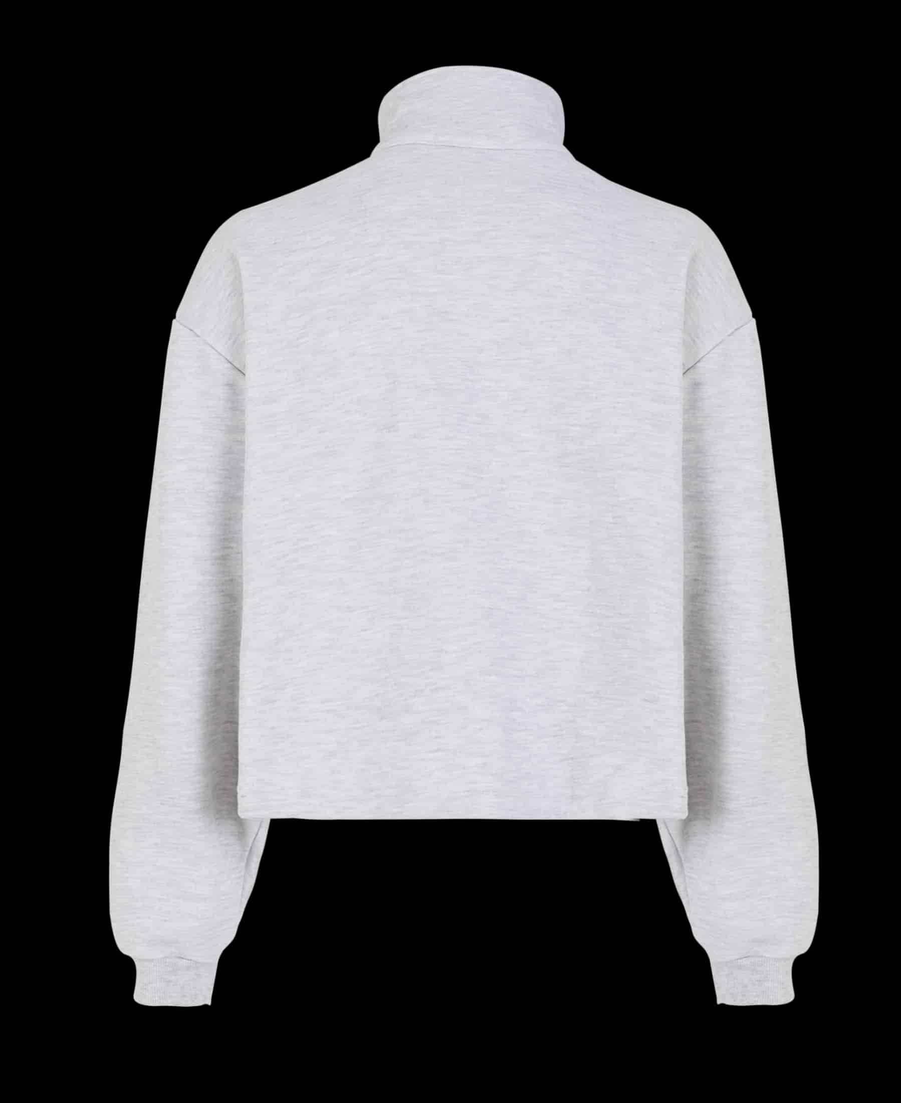 MONOGRAM ZIPPER JASPE SWEATER - miniatura 2