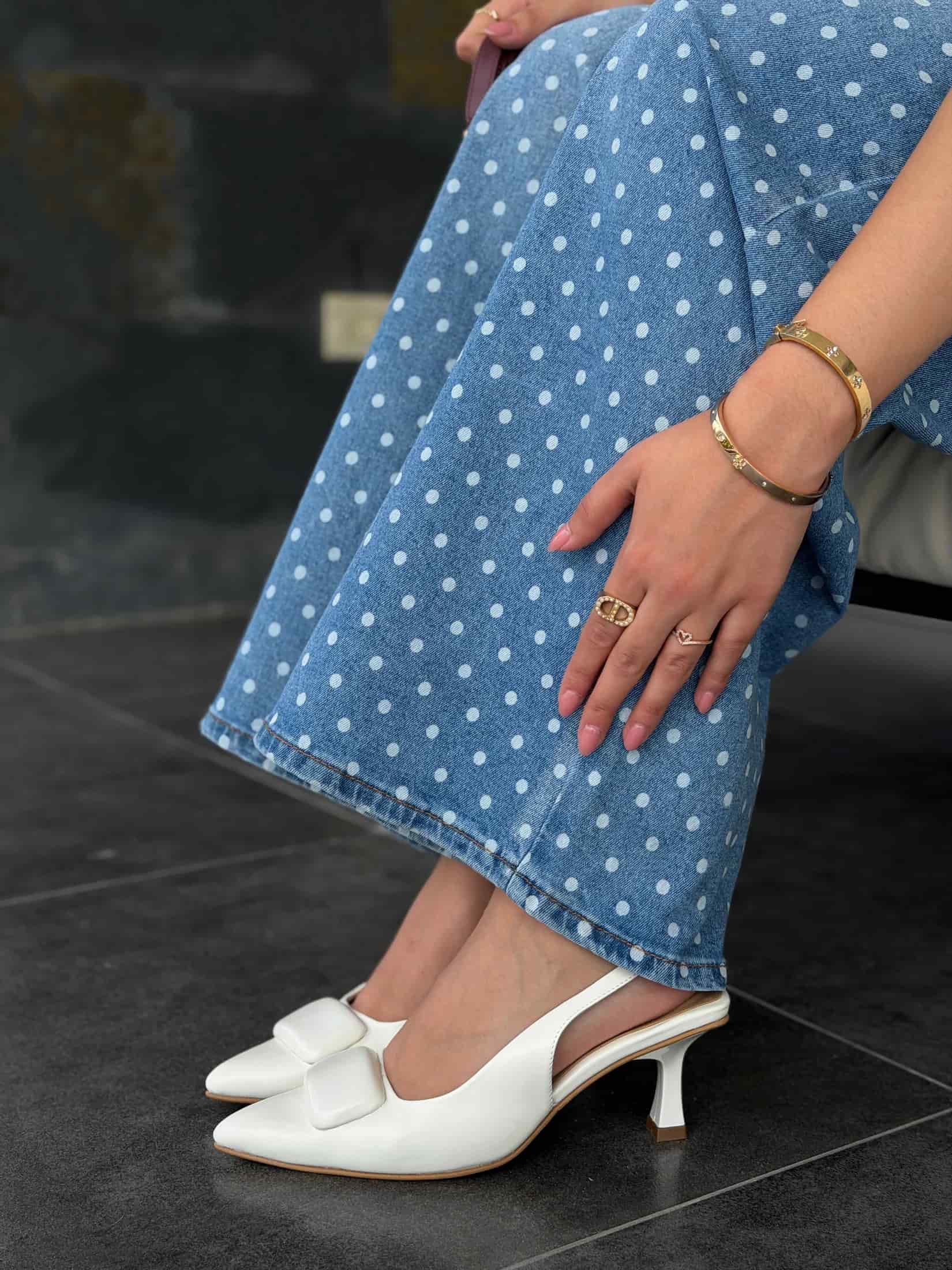 STILETTOS LUDOVICA MARFIL - miniatura 1