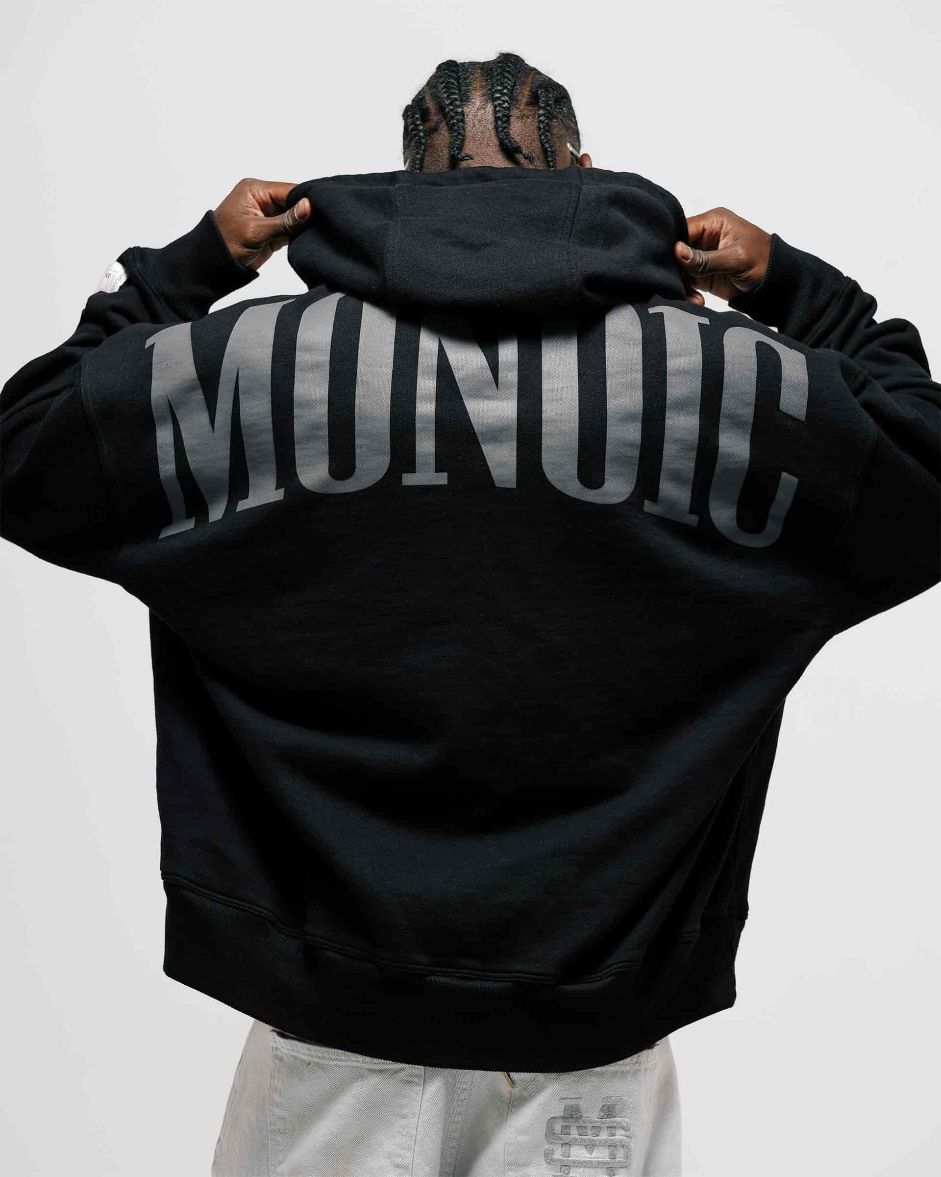 Hoodie Ombra - Negro Oscuro - miniatura 2