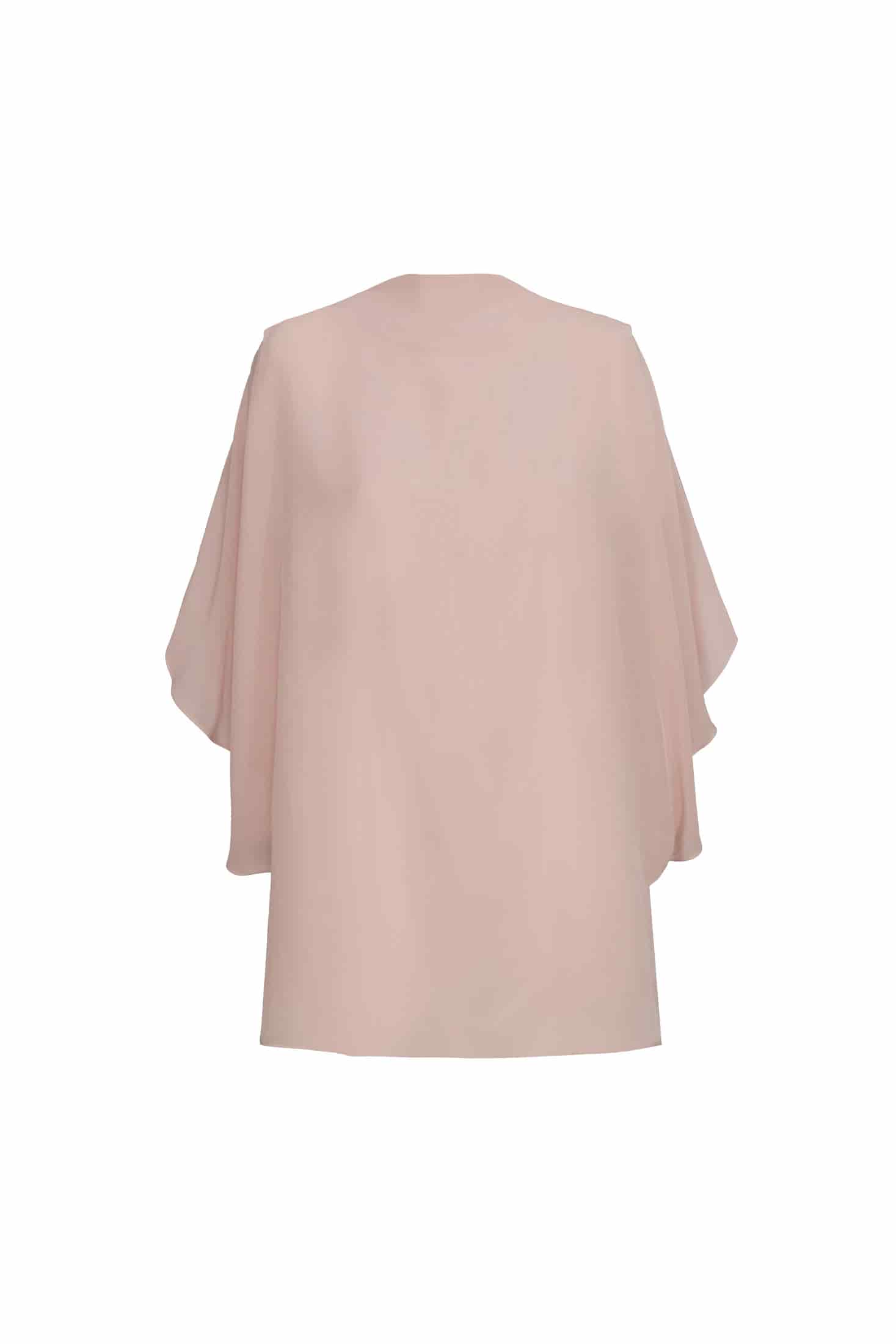 Manzanares Crepe Chine Blouse / Dust Pink - miniatura 1