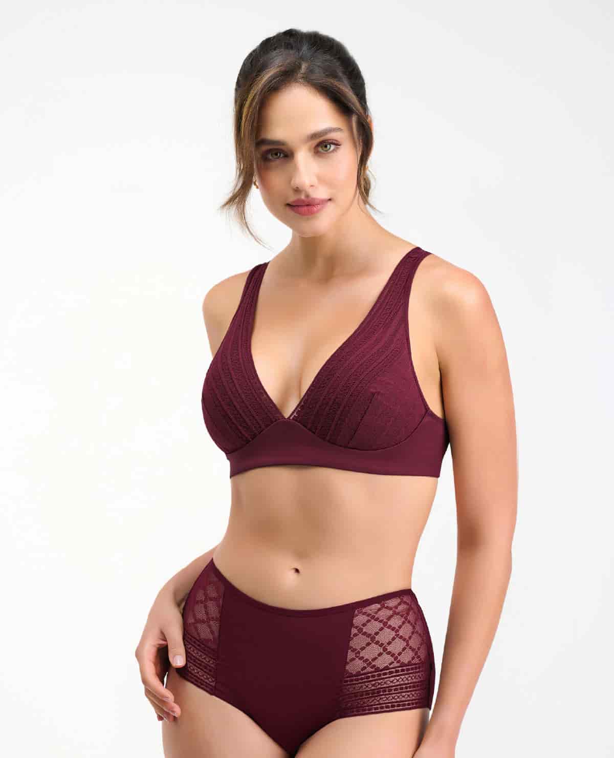 Brasier Triangular | Realce Natural | Sin varillas - miniatura 2
