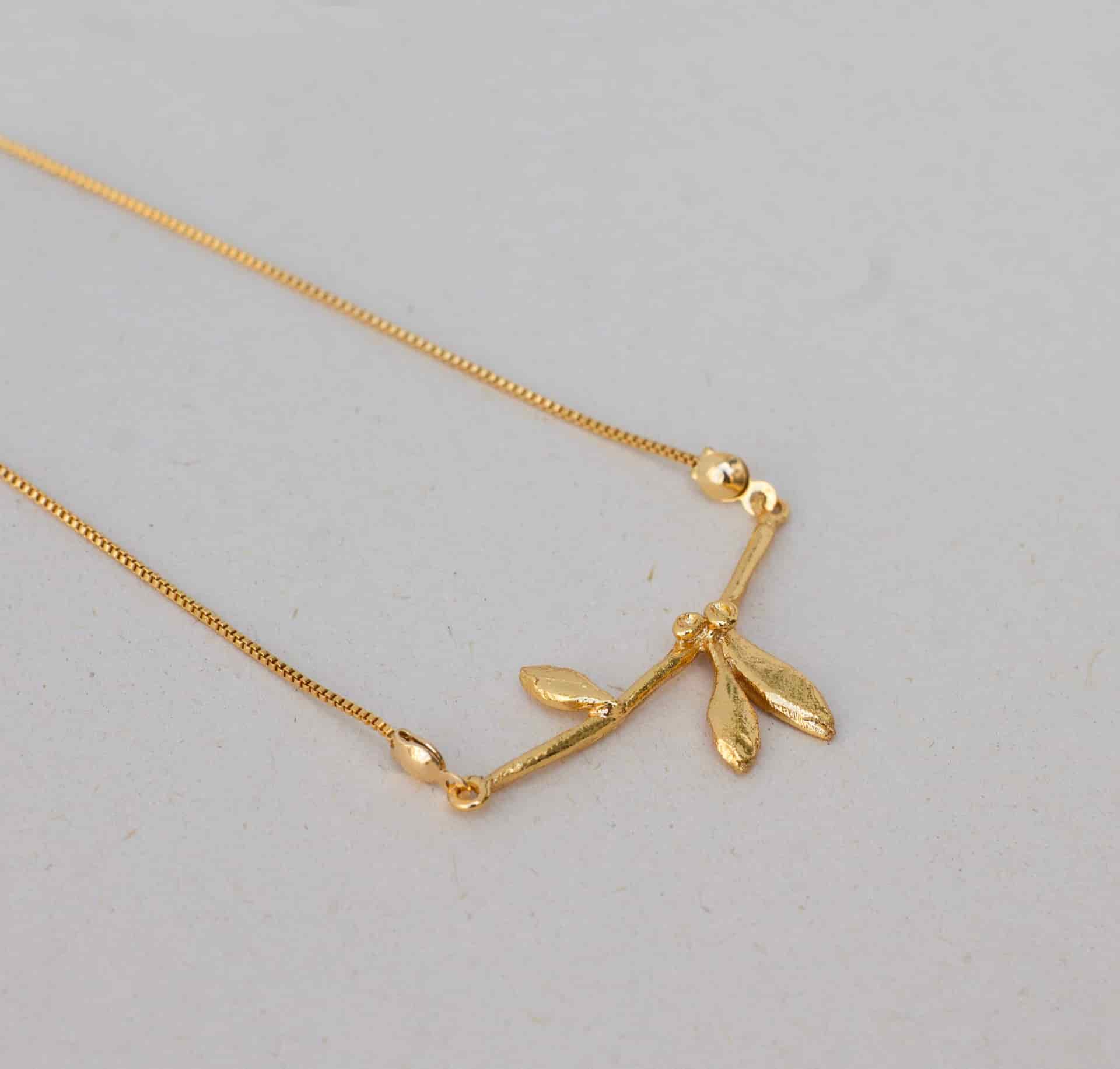 Collar dije Rama olivo - miniatura 1