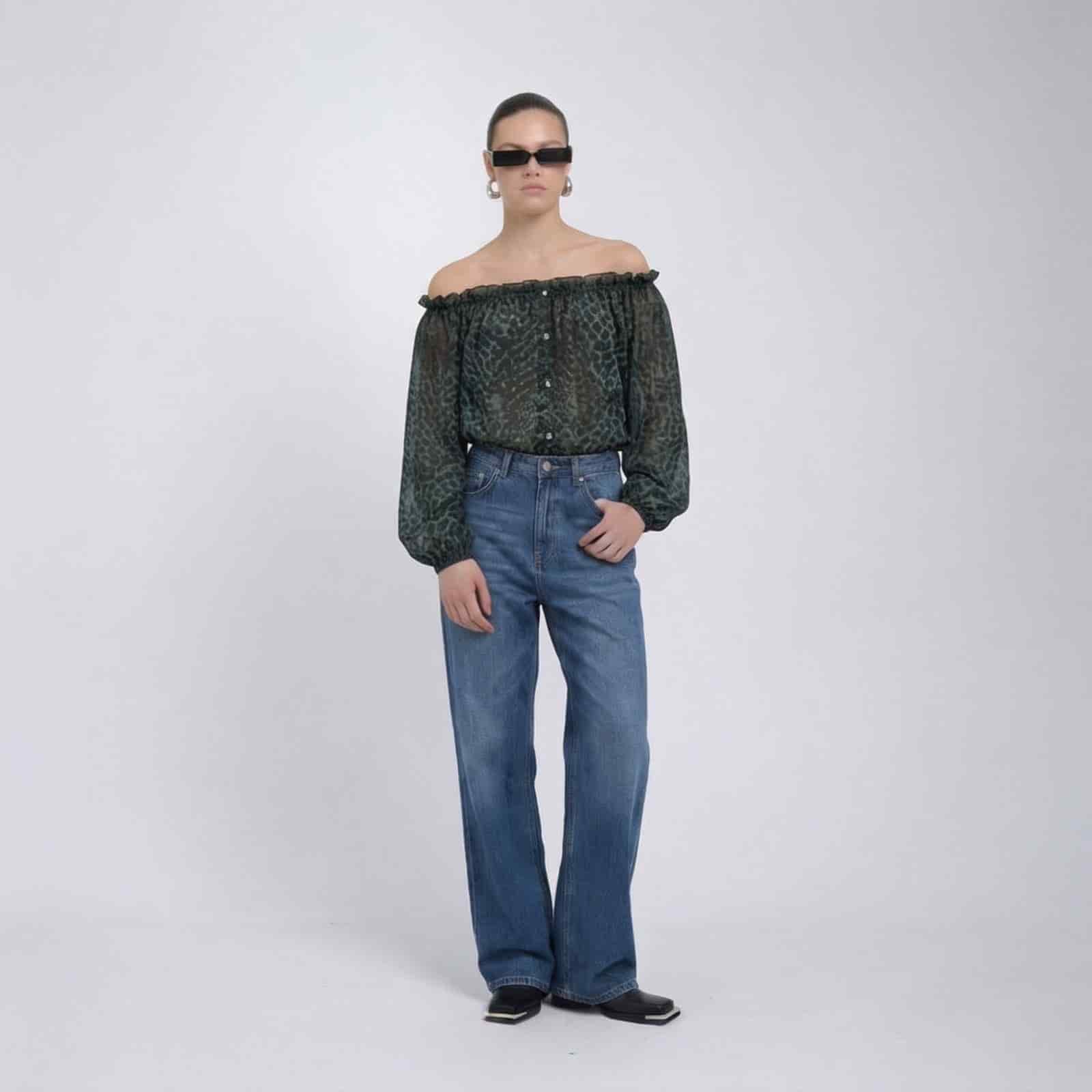 CAMISA MELENA VERDE - miniatura 1