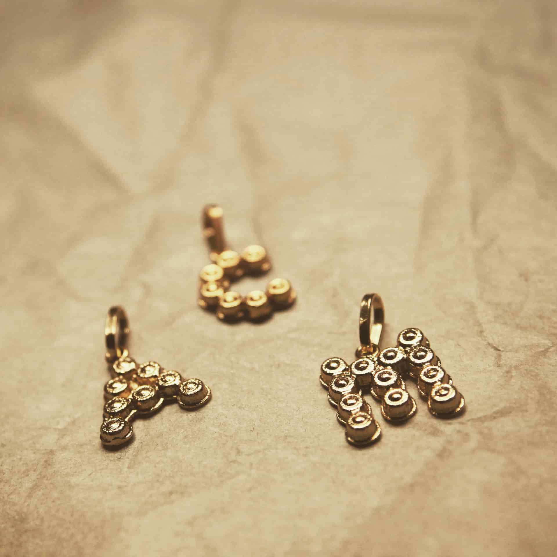 Cadena Letra M - miniatura 2