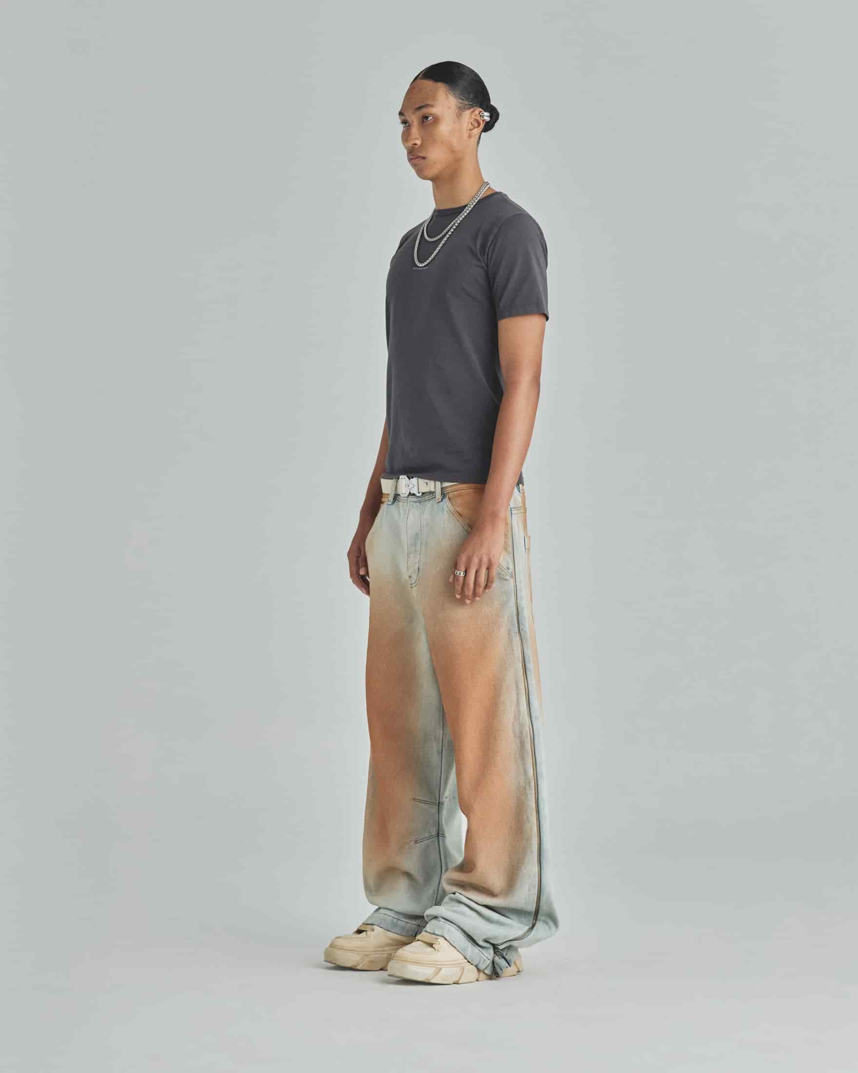 Basics Undergold Studio Ultra Slim Fit Tshirt Vintage Gray - miniatura 5