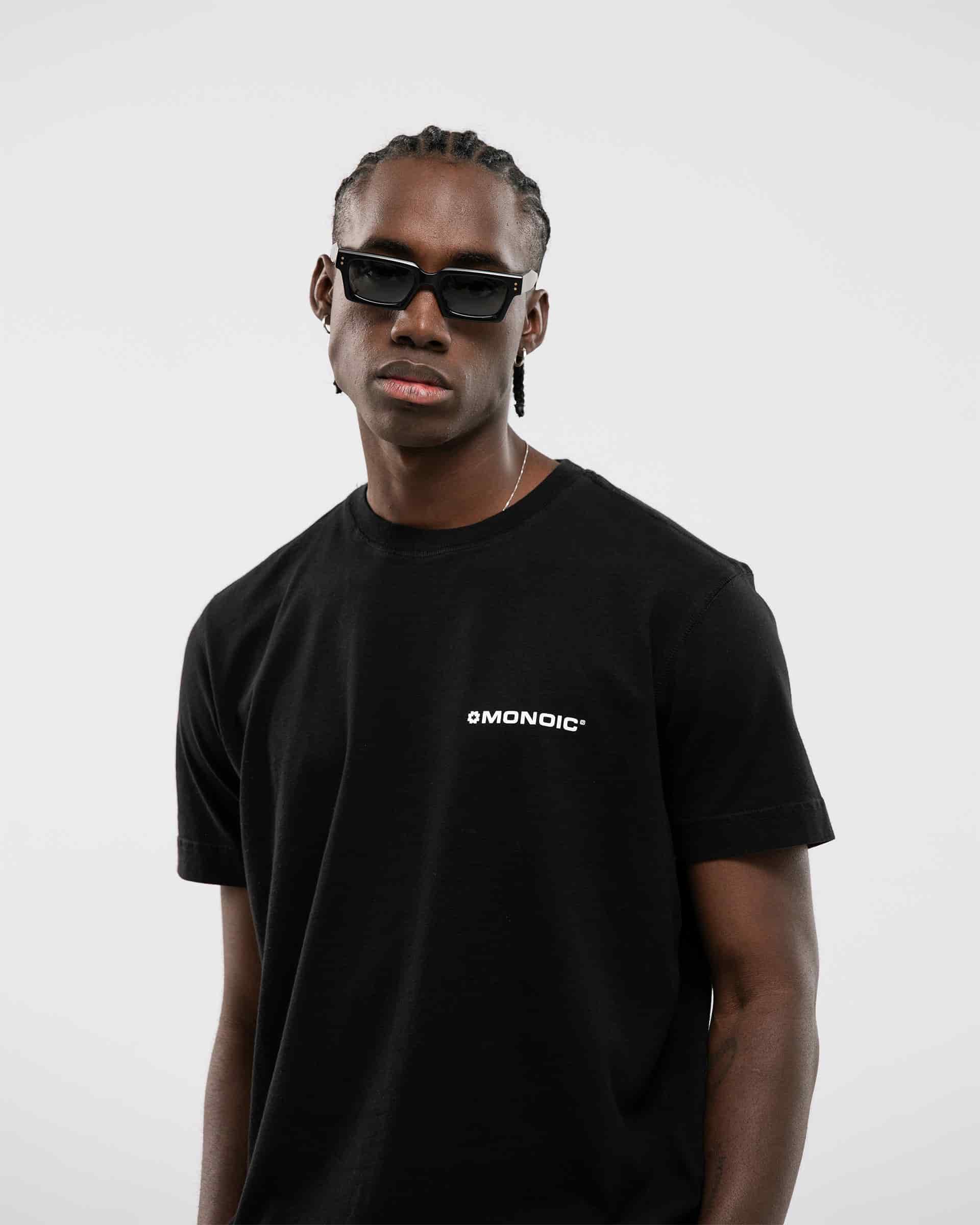 Camiseta Regular Fit Básica V2 - Negro Oscuro - miniatura 2