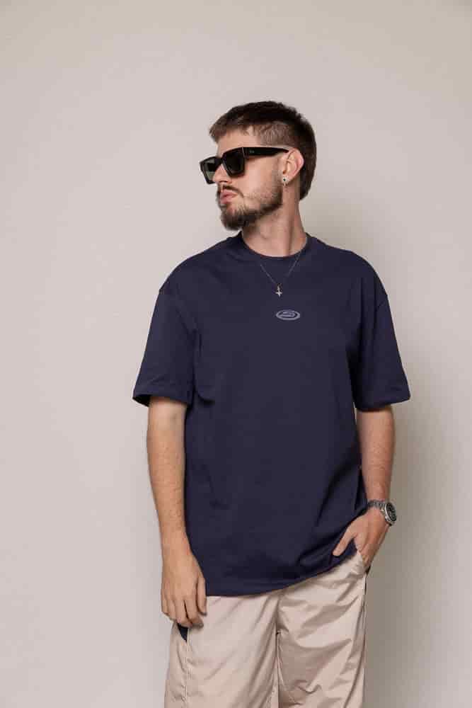Camiseta Basica Sogno-Azul - miniatura 5