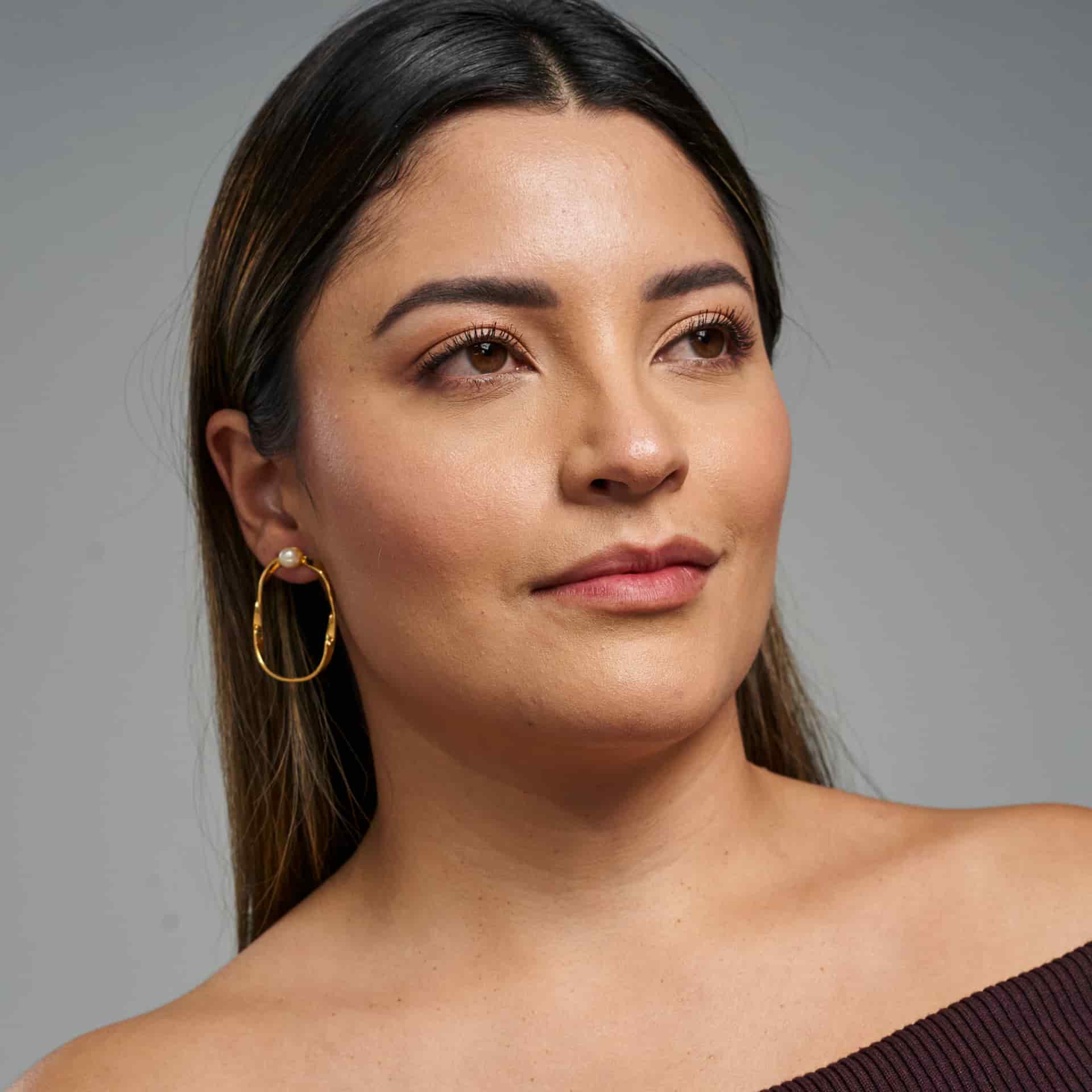 Marina Pearl Drops Earrings - miniatura 4