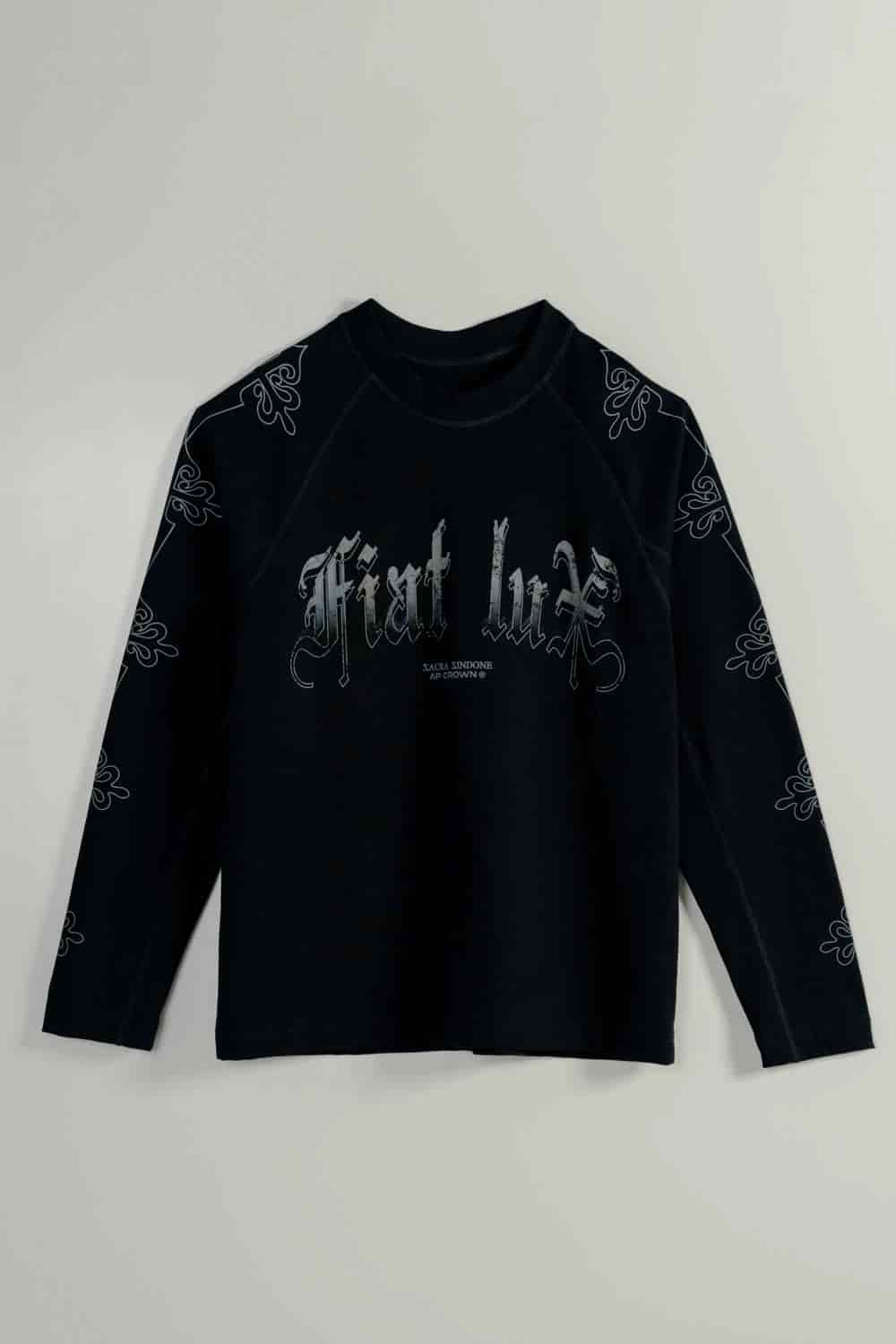 SANCTUS BLACK PULLOVER - miniatura 2