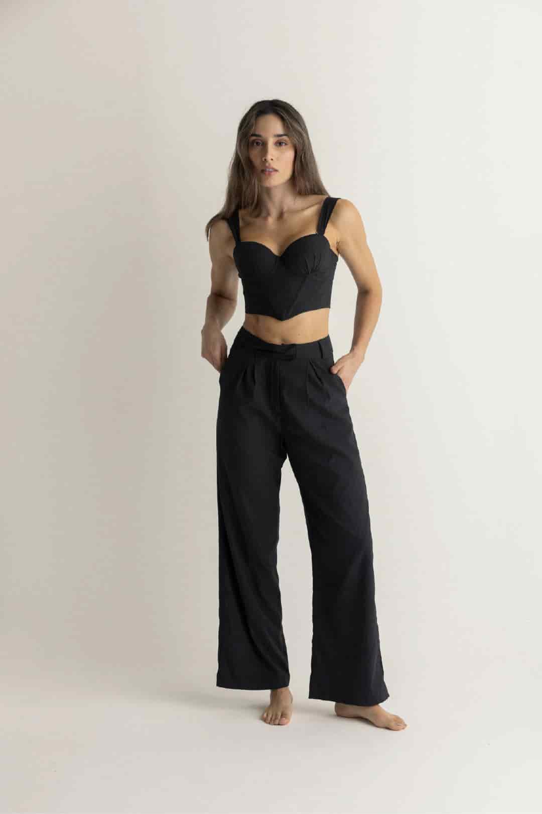 CROP TOP NOAH NEGRO - miniatura 5