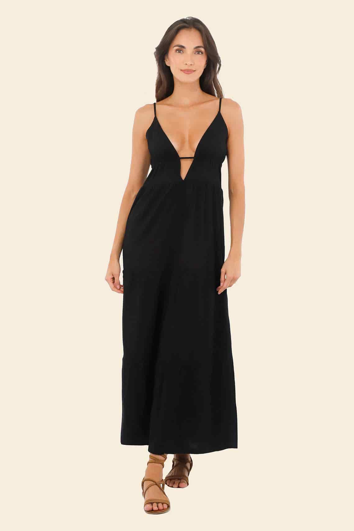Black Alhena Dress - miniatura 3