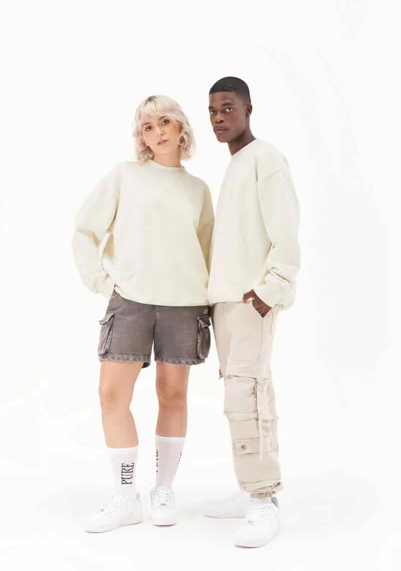 Classic cream pullover - miniatura 7