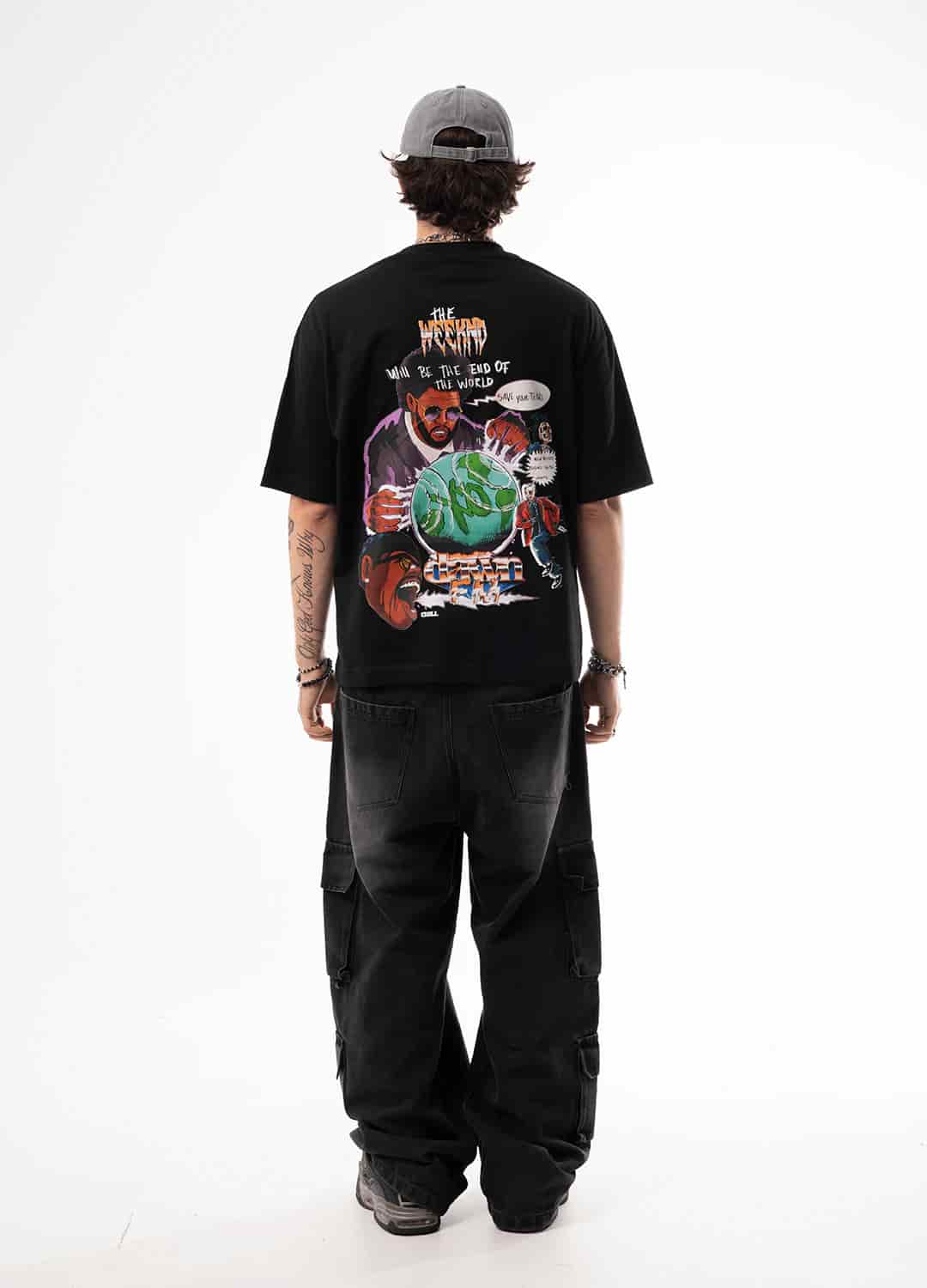 Camiseta The weeknd Animado - miniatura 5