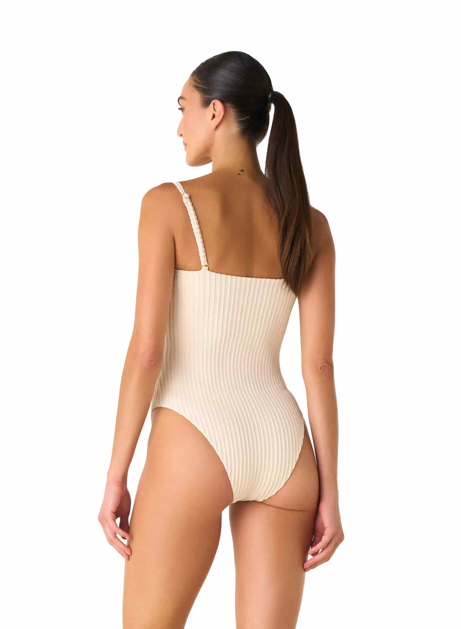 Vestido de Baño Entero Sol Shell Ivory - miniatura 3