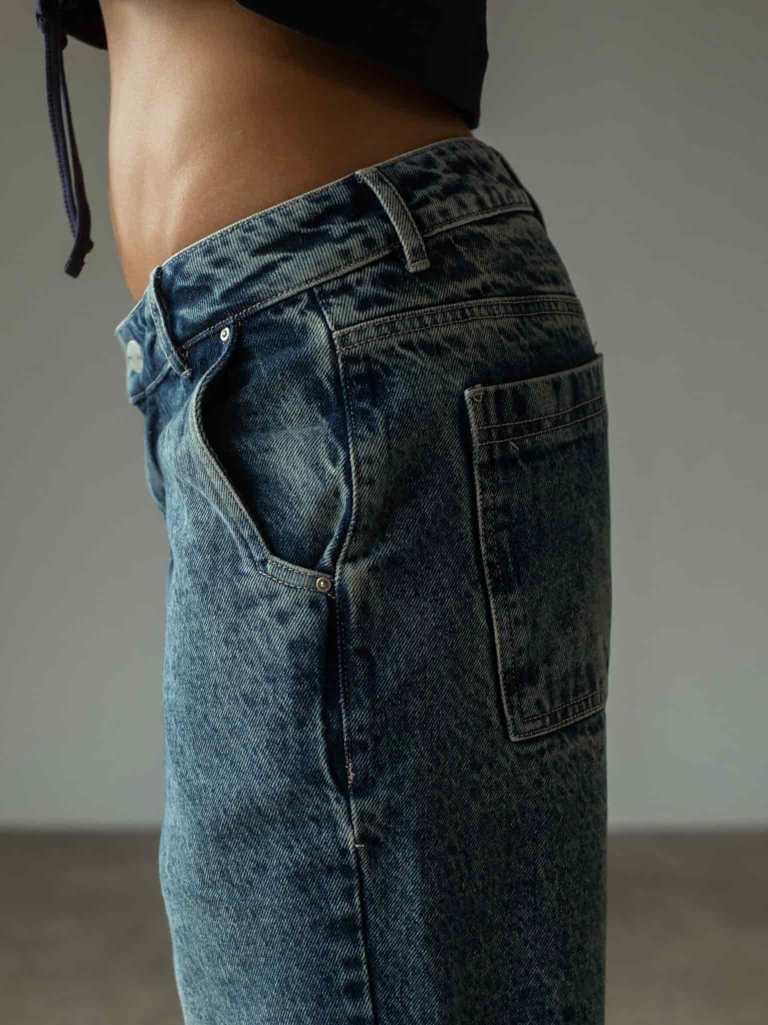 STRAIGHT LEG JEAN  - OCEAN BLUE - miniatura 7