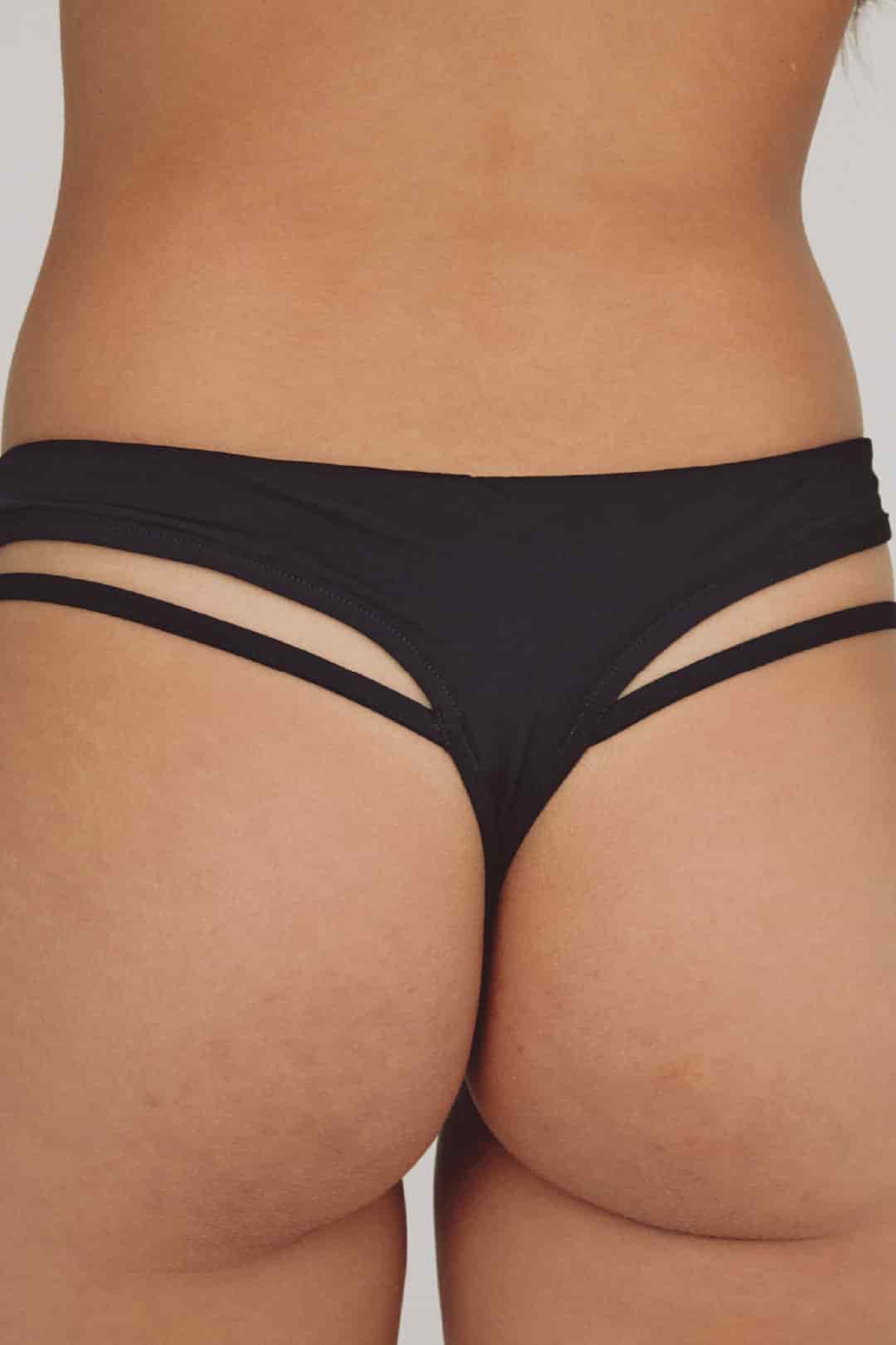 TANGA JACKIE NEGRO - miniatura 5