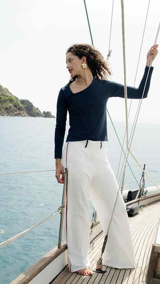 CORAL NAVY TOP - miniatura 4