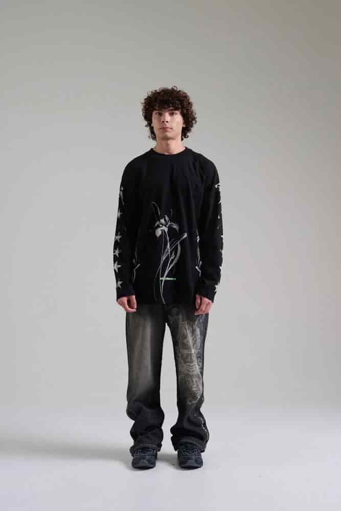 TRANCE LONG SLEEVE T-SHIRT - miniatura 3