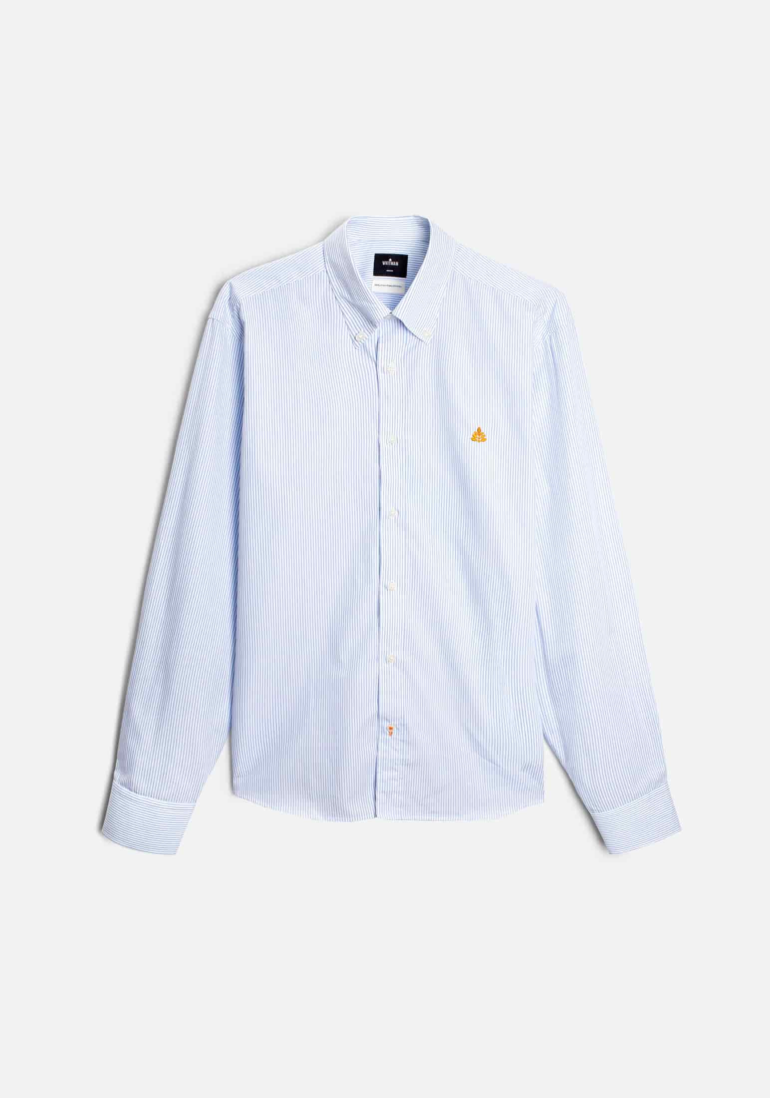Camisa H CBD Rayas L-Nar Azul Claro - miniatura 1