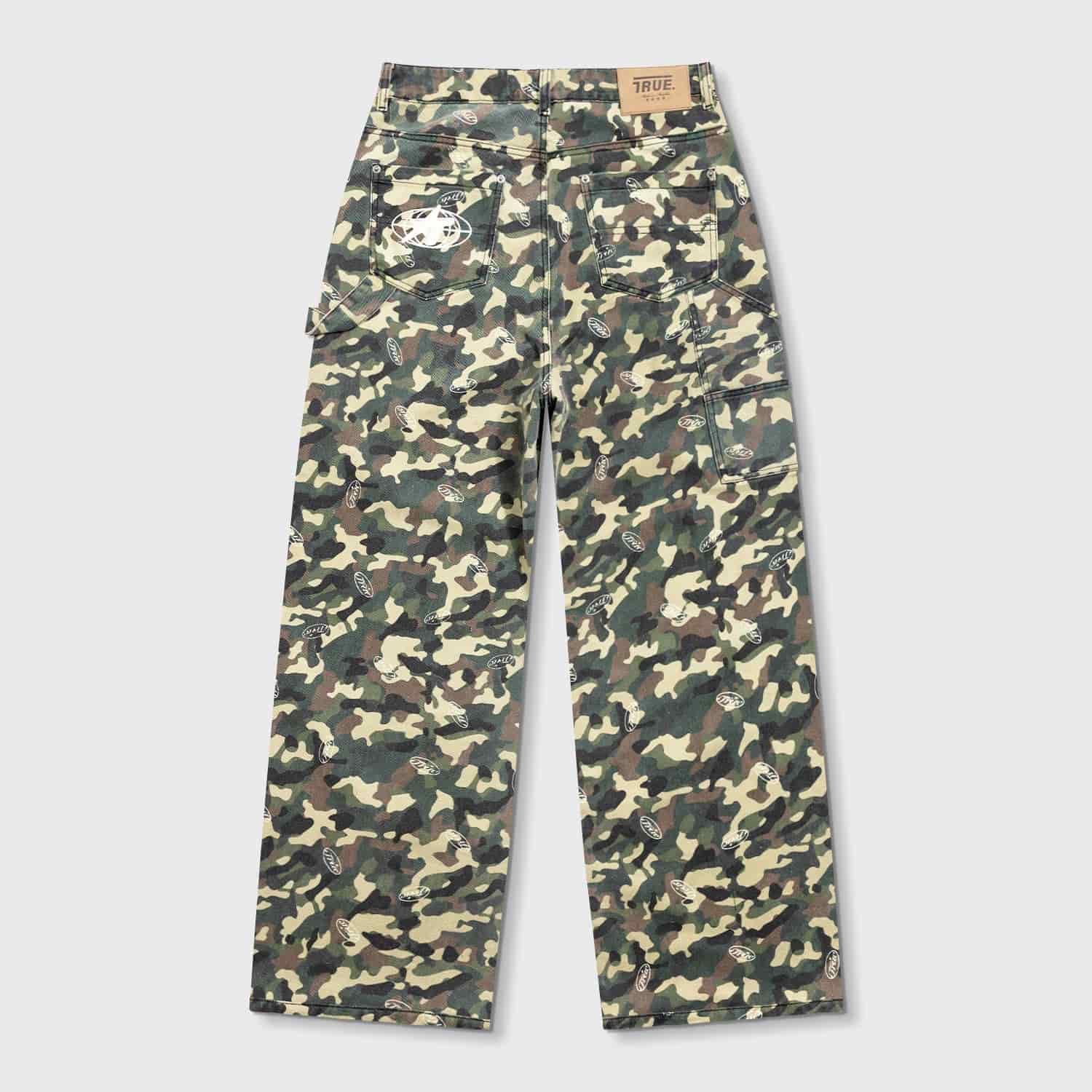Racing Camo Carpenter Pants - Green - miniatura 7