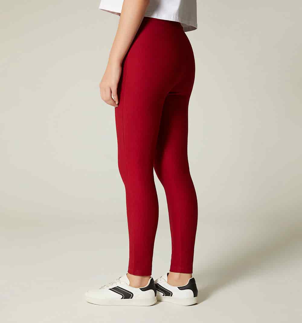 Leggins pitillo con pretina ancha - miniatura 4