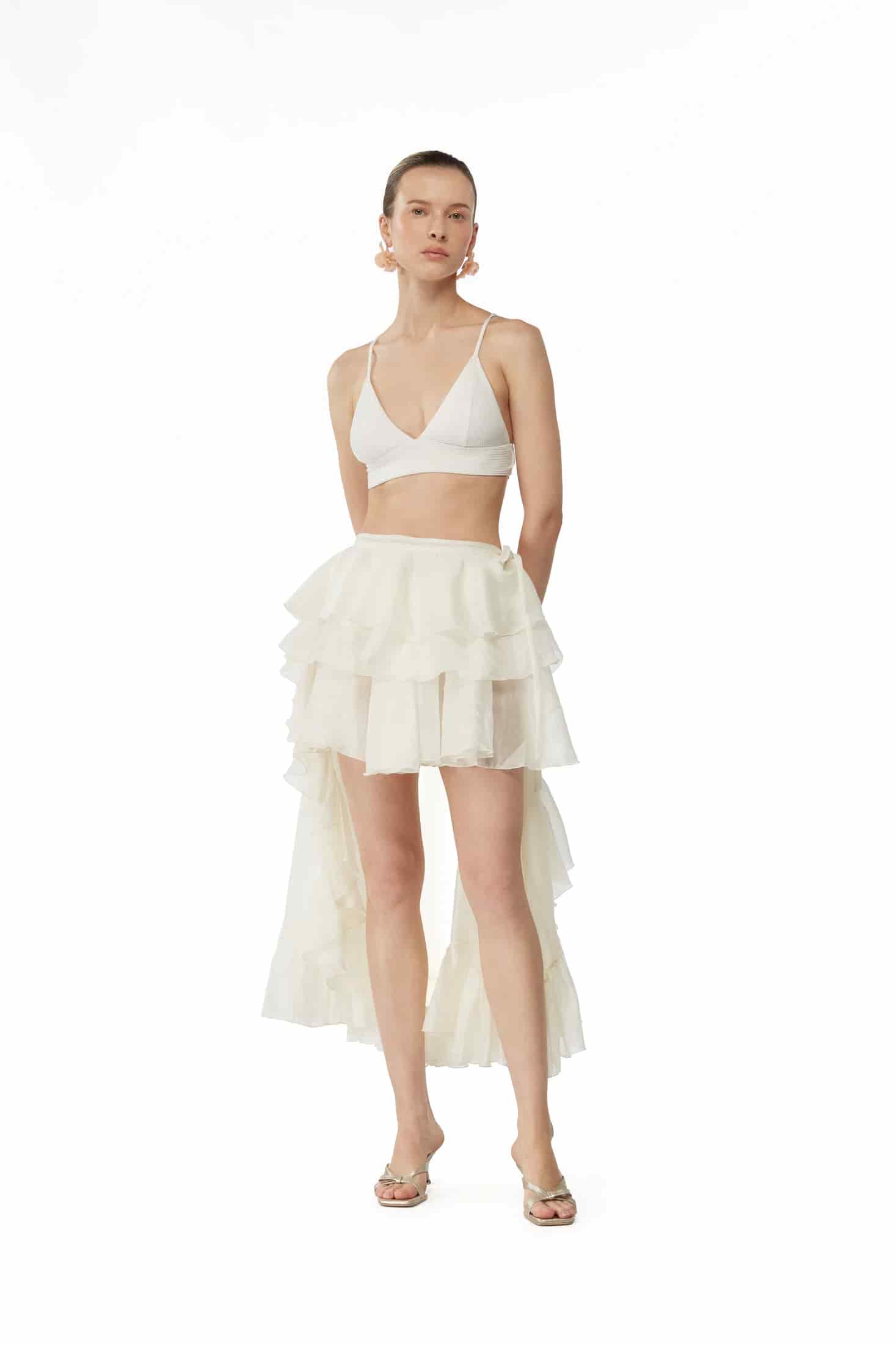 SIROCCO WRAP SKIRT CREAM - miniatura 2