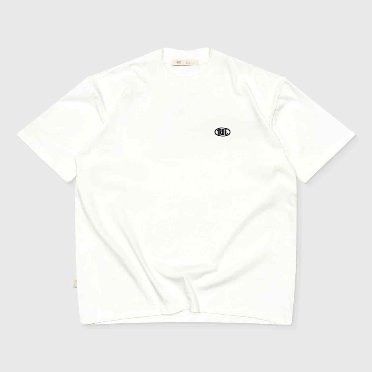 True Uniform Oversized T-Shirt - Cream - miniatura 1
