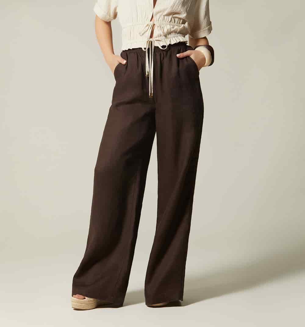 Pantalon tiro alto bota ancha - miniatura 6