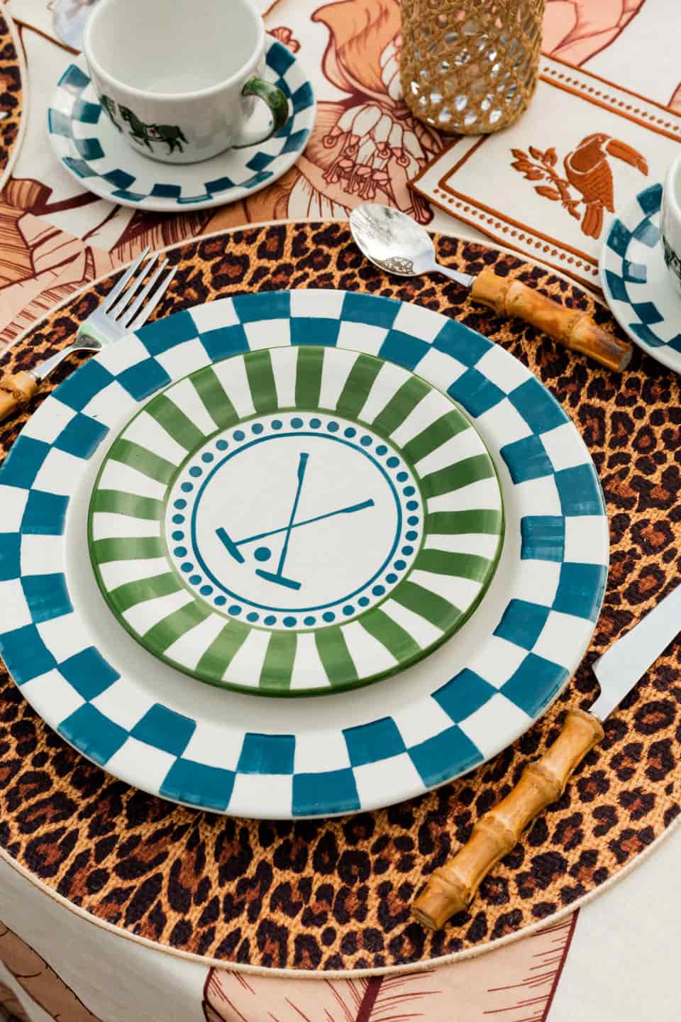 Polo Salad Plate / Green - miniatura 2