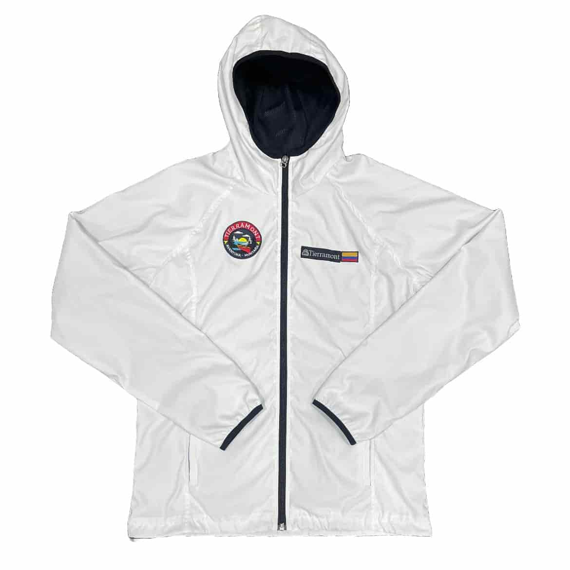 Chaqueta Impermeable Pionono Blanca Mujer - miniatura 2