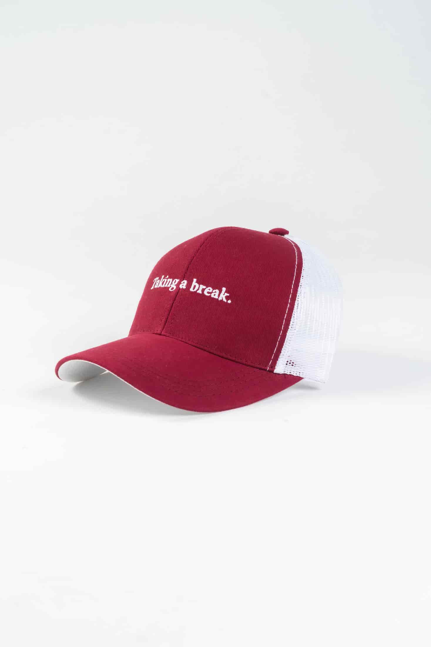 Gorra Bordado Algodón Vino - miniatura 1