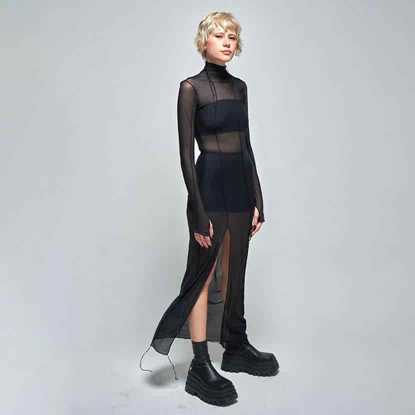 MARGOT MESH DRESS - miniatura 2