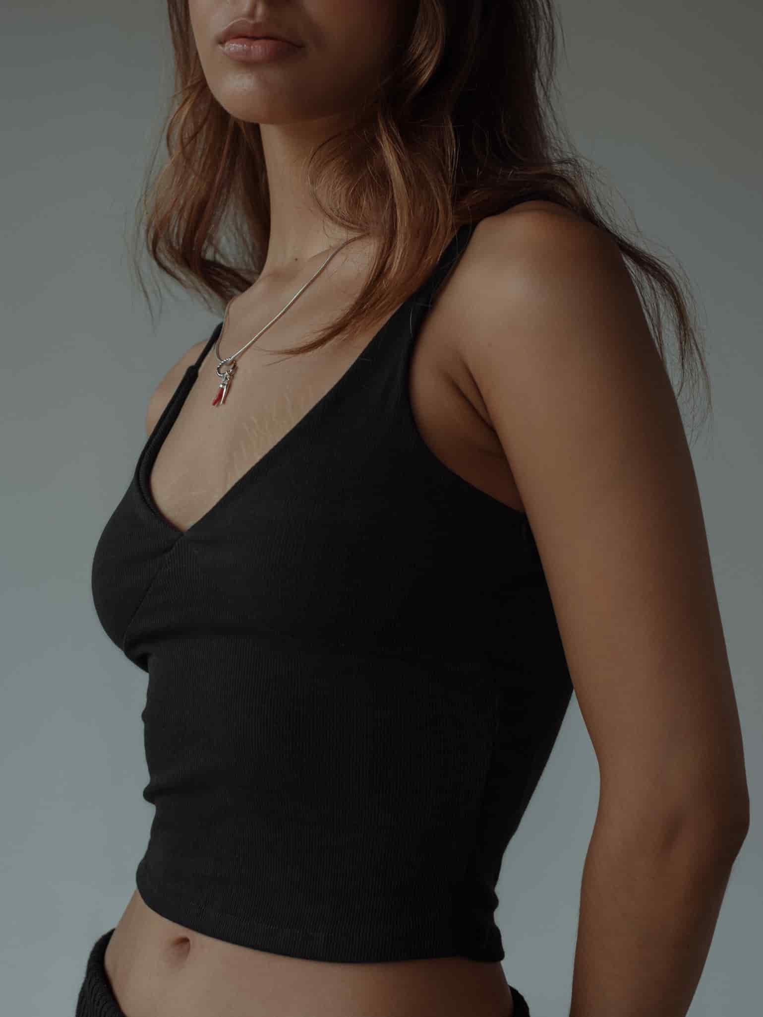 TINY TOP - BLACK - miniatura 1